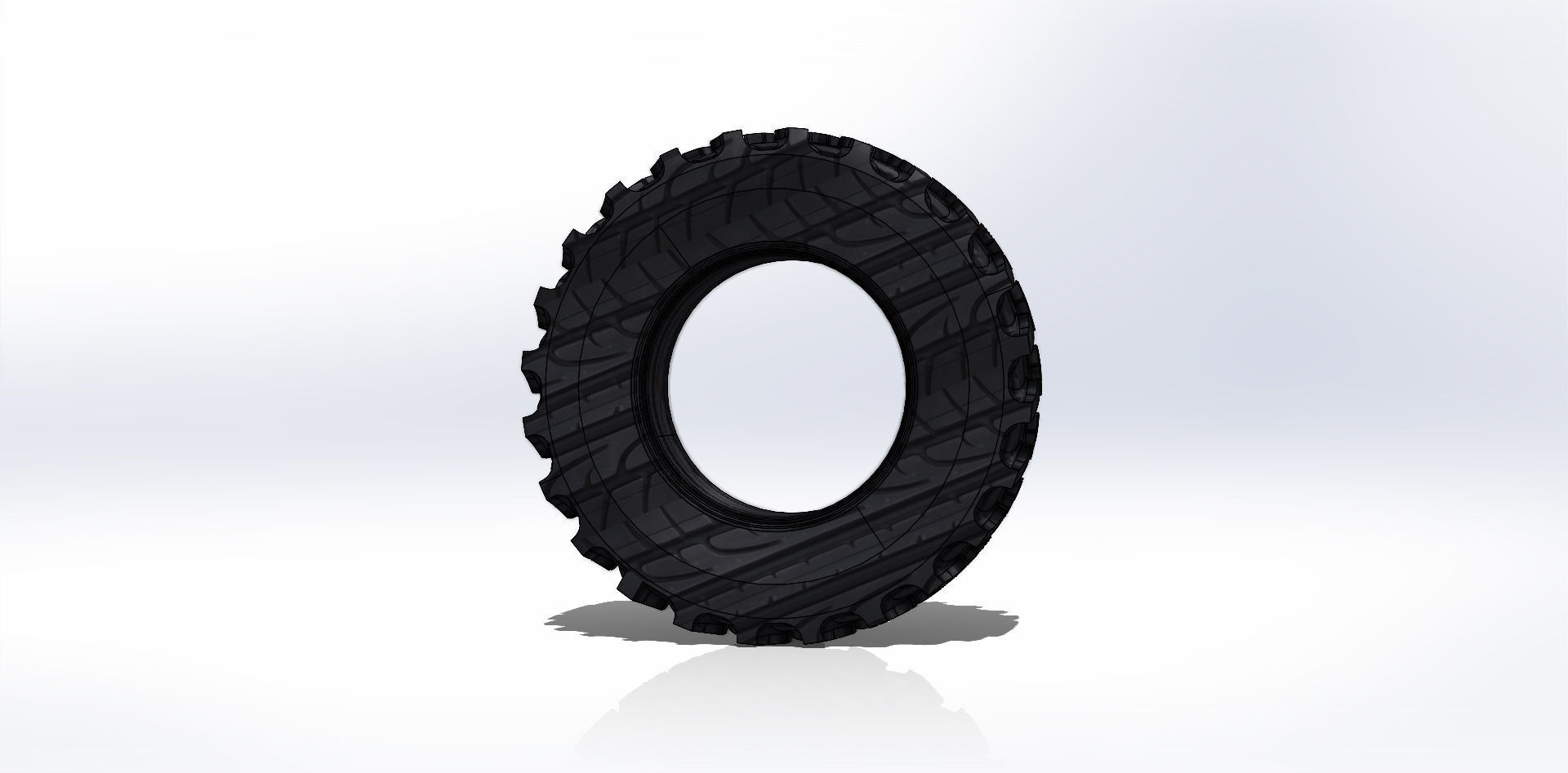 Pneu Goodyear 18 4 38 12PR R1 Tire 3D model_24