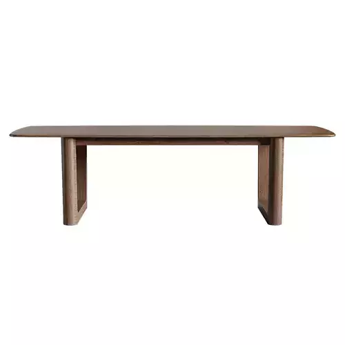 Saint Germain Wood Dining Table with Rennes Base