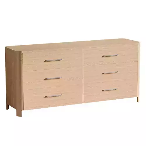 Calista Six Drawer Dresser