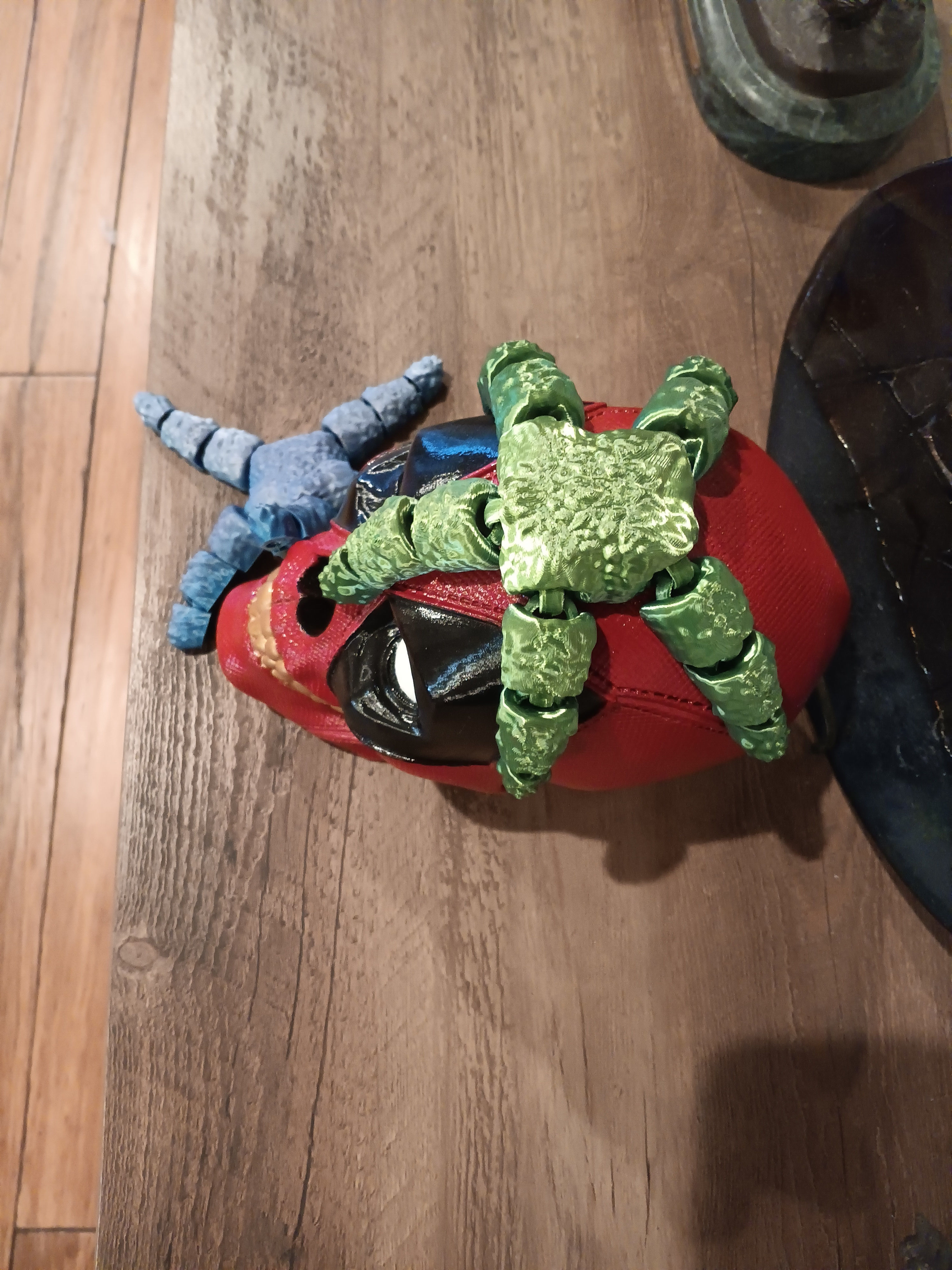 Starfish Flexi Fidget toy - print in place 3D print model_2