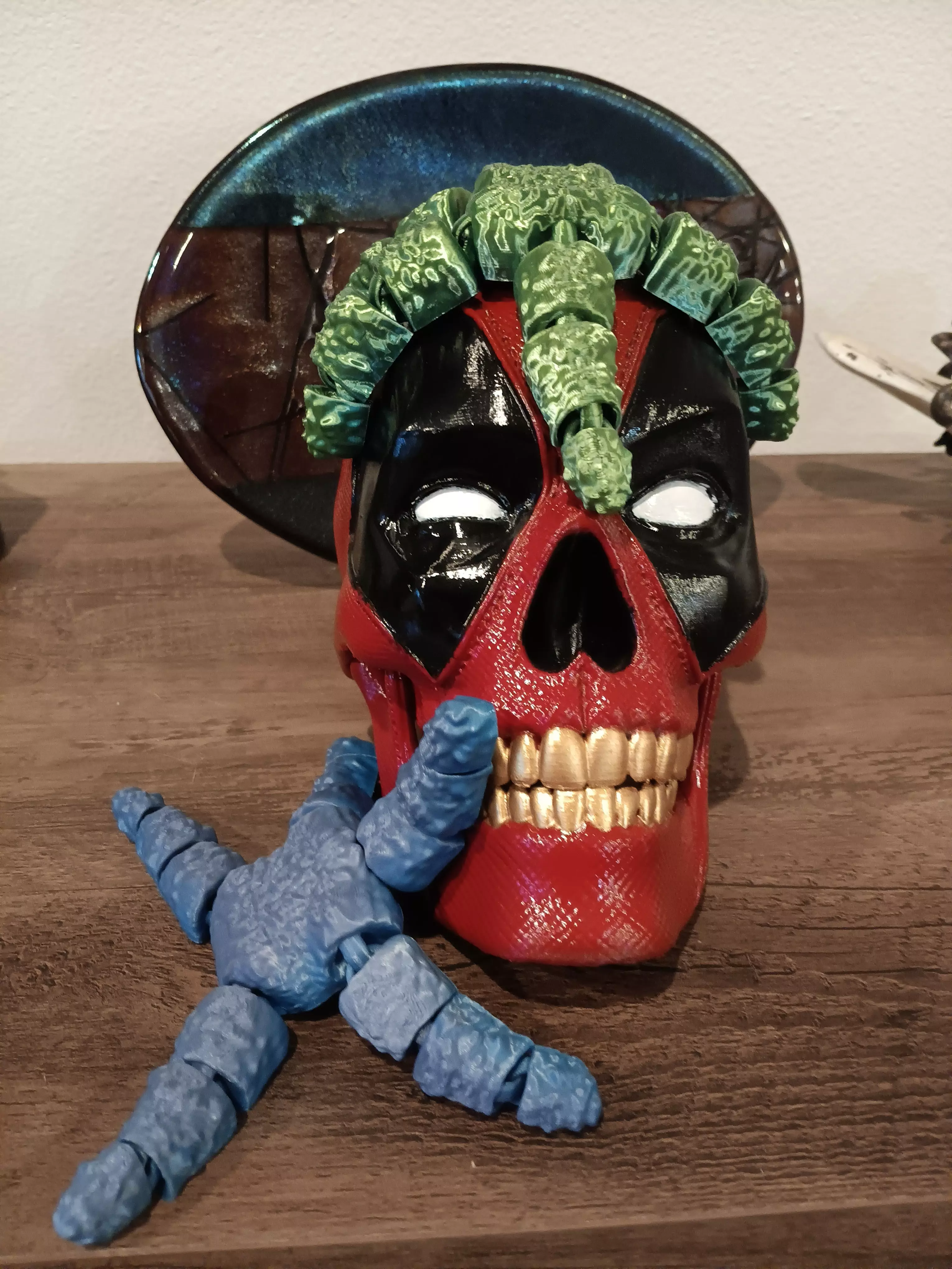 Starfish Flexi Fidget toy - print in place 3D print model_0