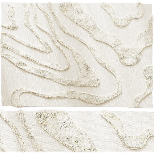  cotton rug Limestone 3D model