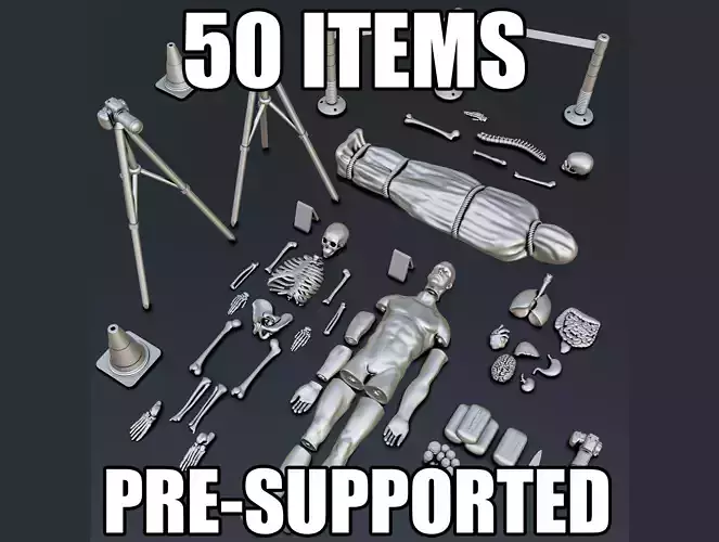 Crime Scene Diorama Pack