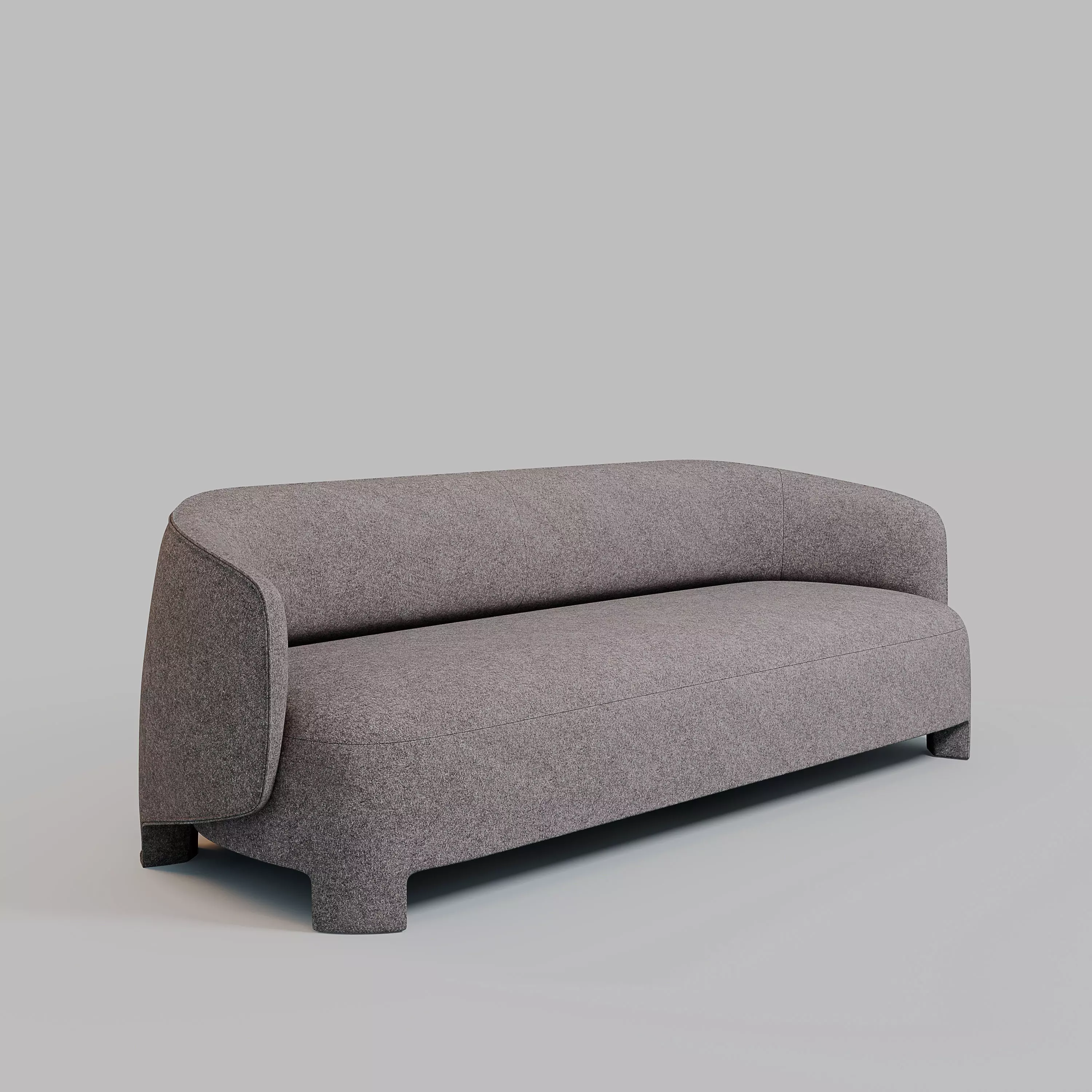 TARU 3 SITZER by Designer Sebastian Herkner 3D model_0
