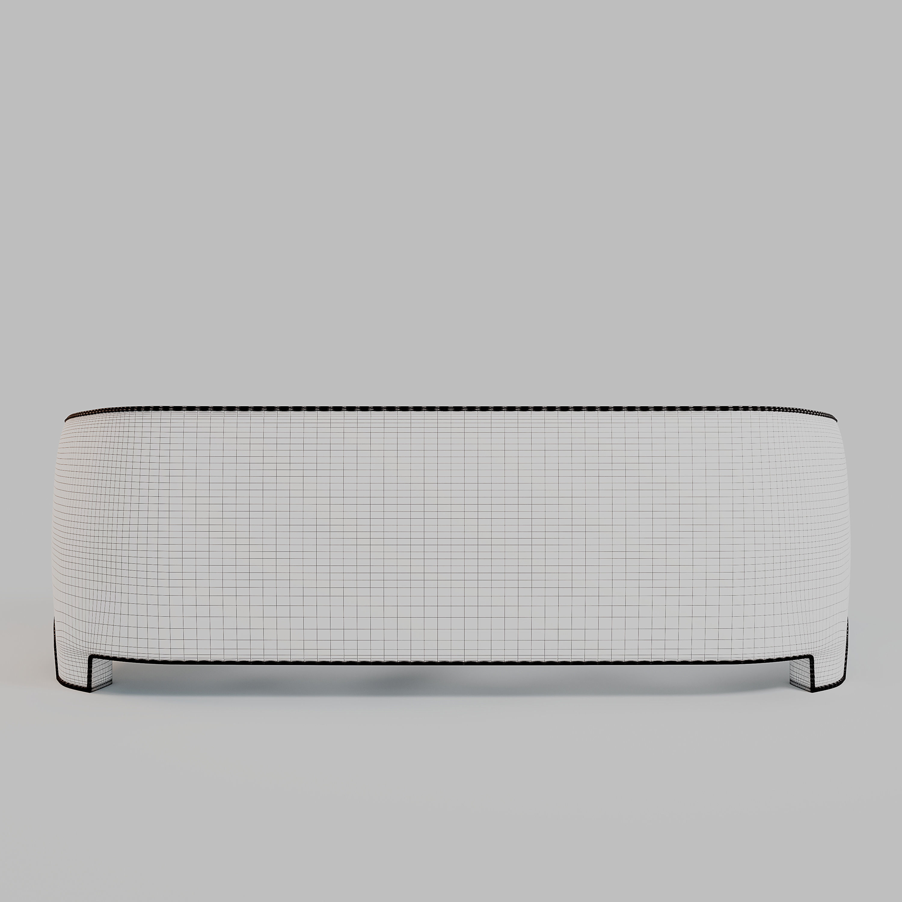 TARU 3 SITZER by Designer Sebastian Herkner 3D model_12