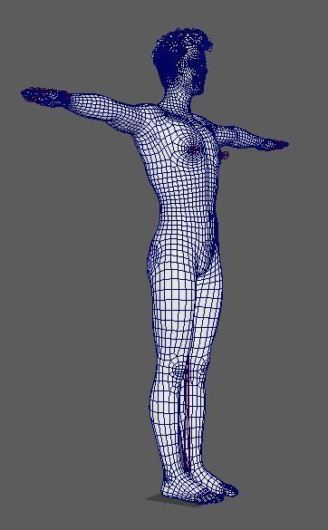 Zac Efron Character  Low-poly 3D model_27
