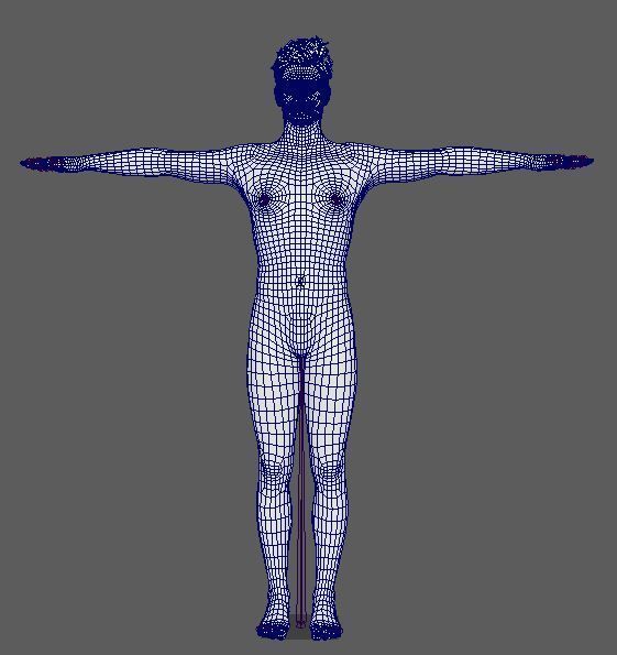 Zac Efron Character  Low-poly 3D model_24