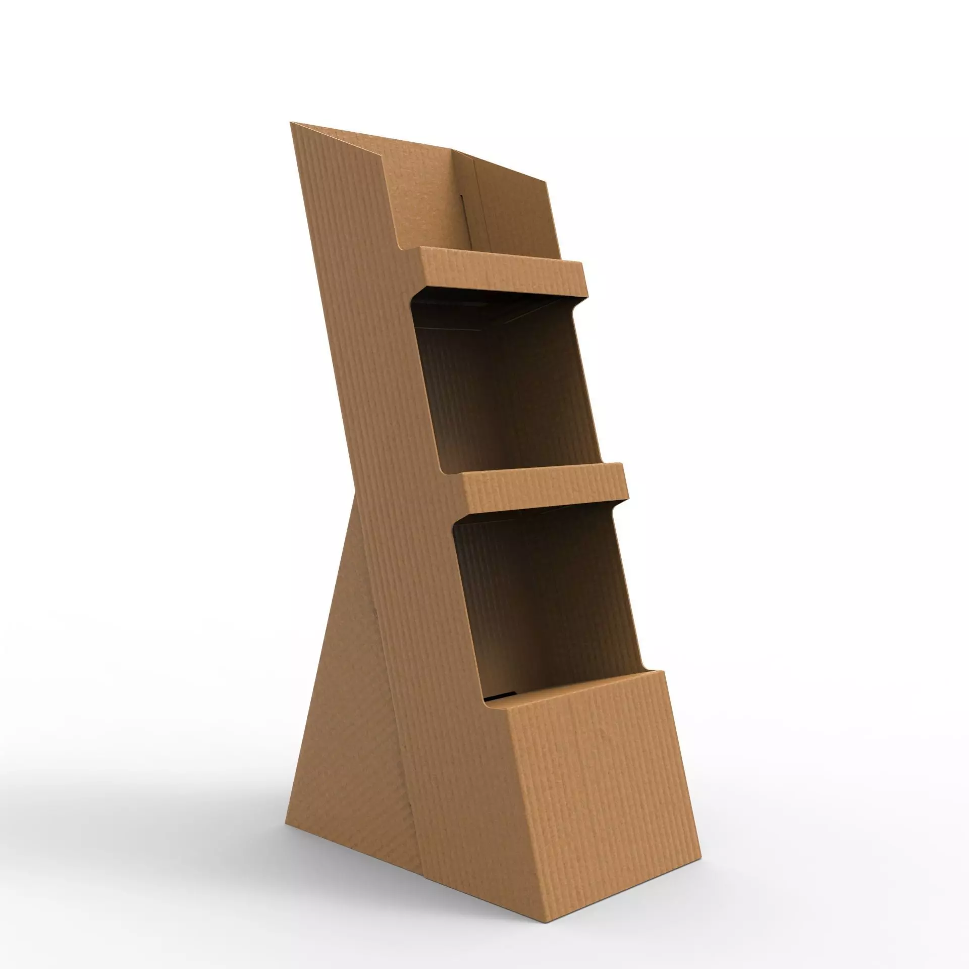 Point of Sale Cardboard Display Stand Texture_0