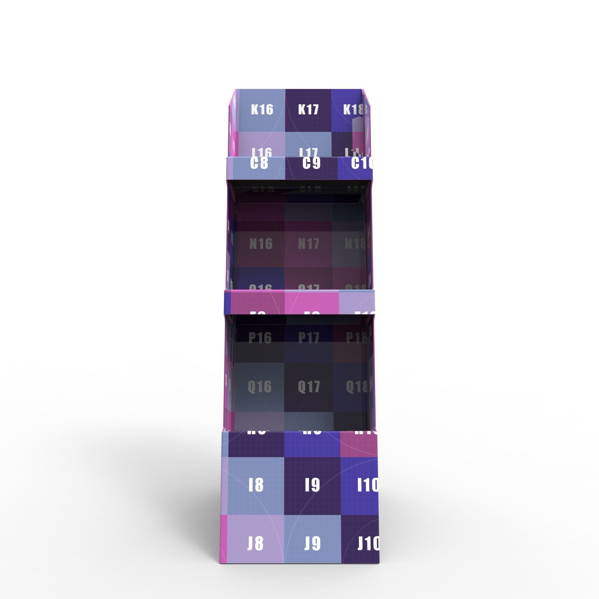 Point of Sale Cardboard Display Stand Texture_7