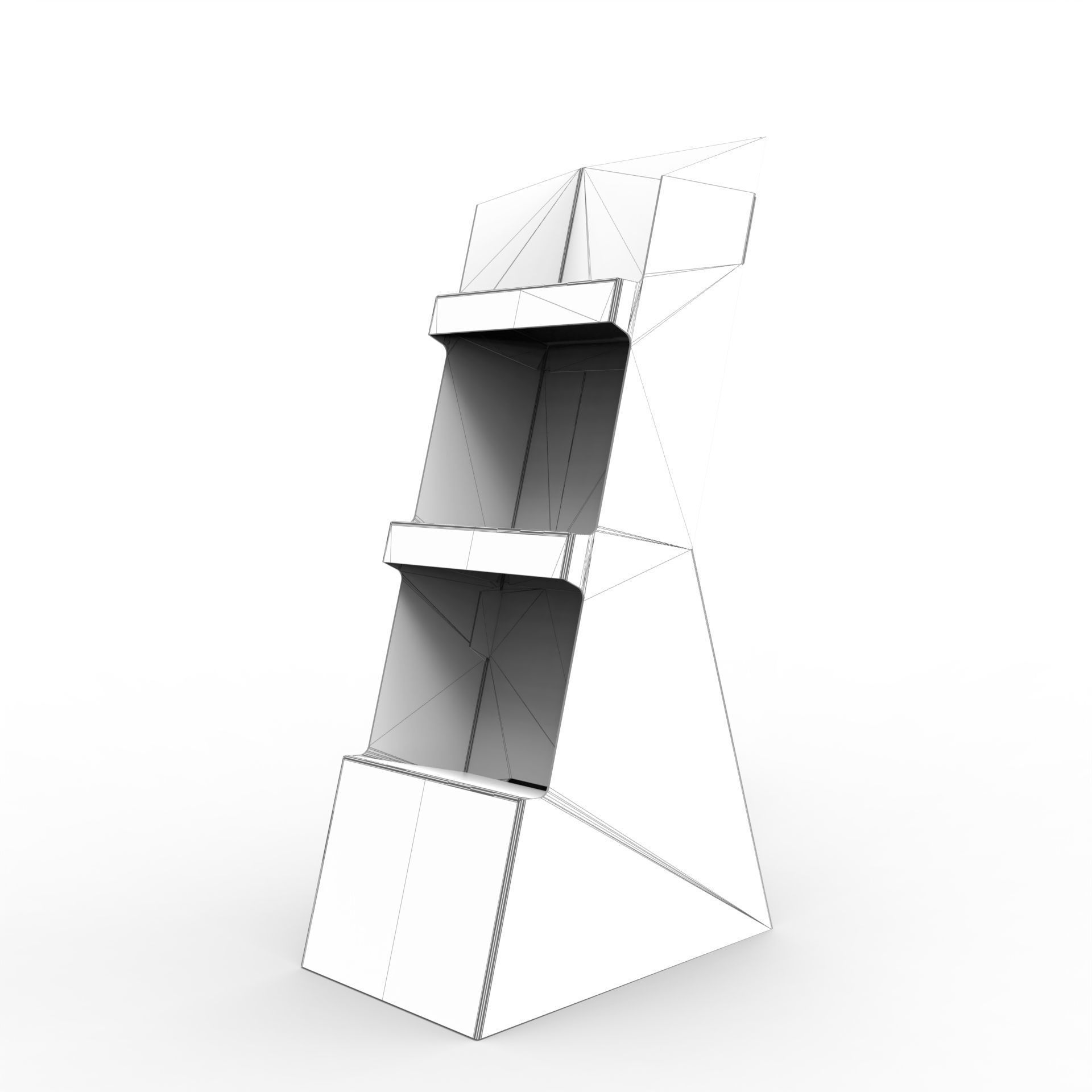 Point of Sale Cardboard Display Stand Texture_5