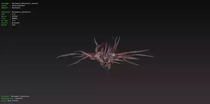 ARK Boss Rokvel 3D model of the ARk Survival Evolved