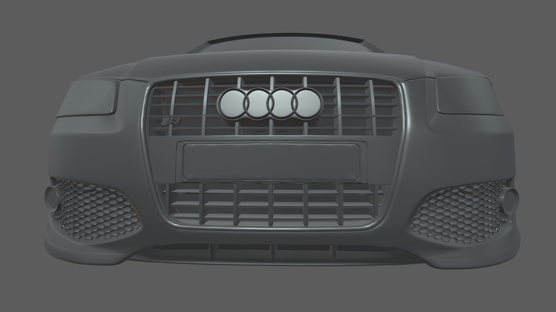 Audi A3 S3 2006 3D print model_3