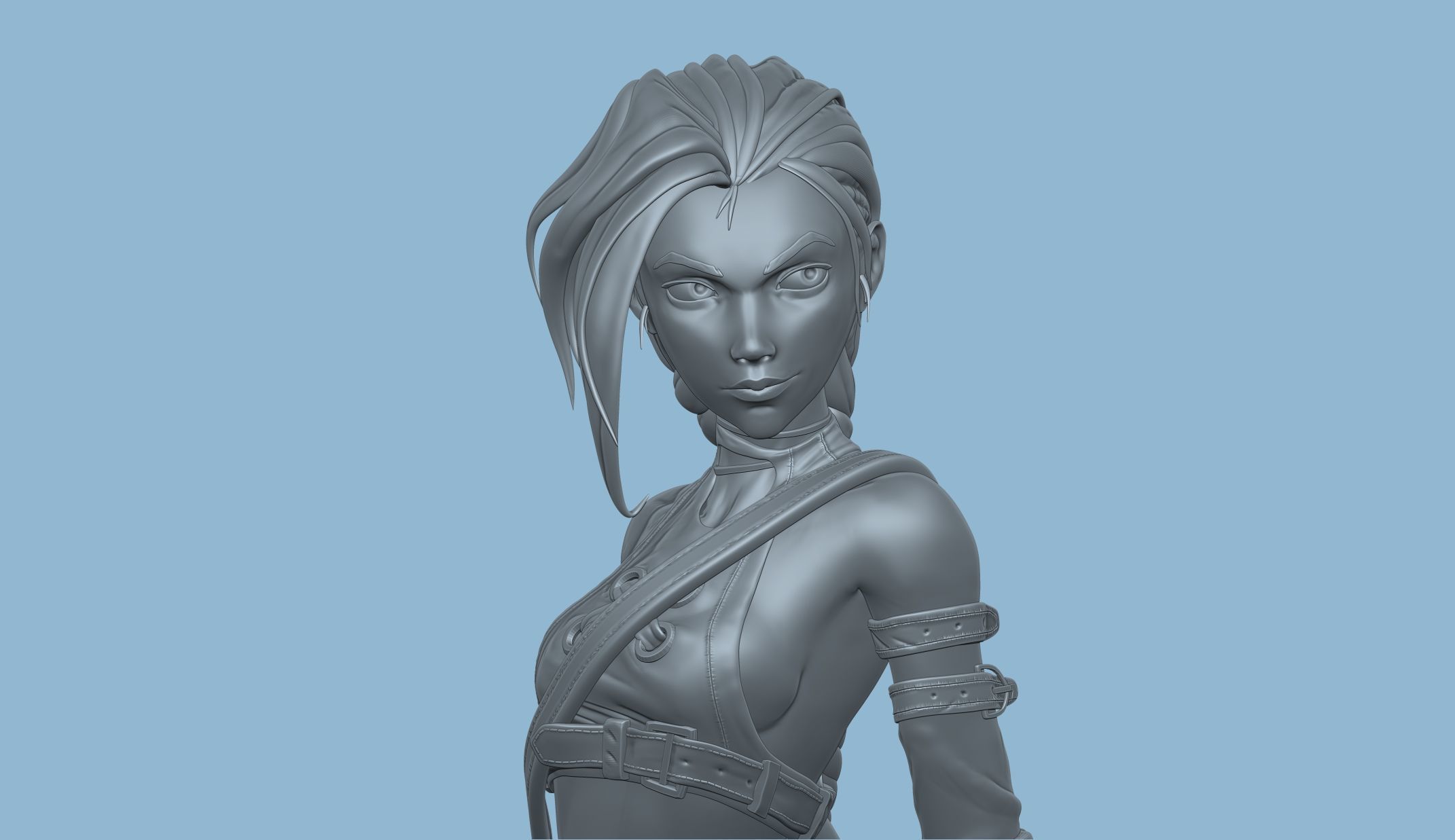 Jinx Arcane League of Legends 3D print model_30