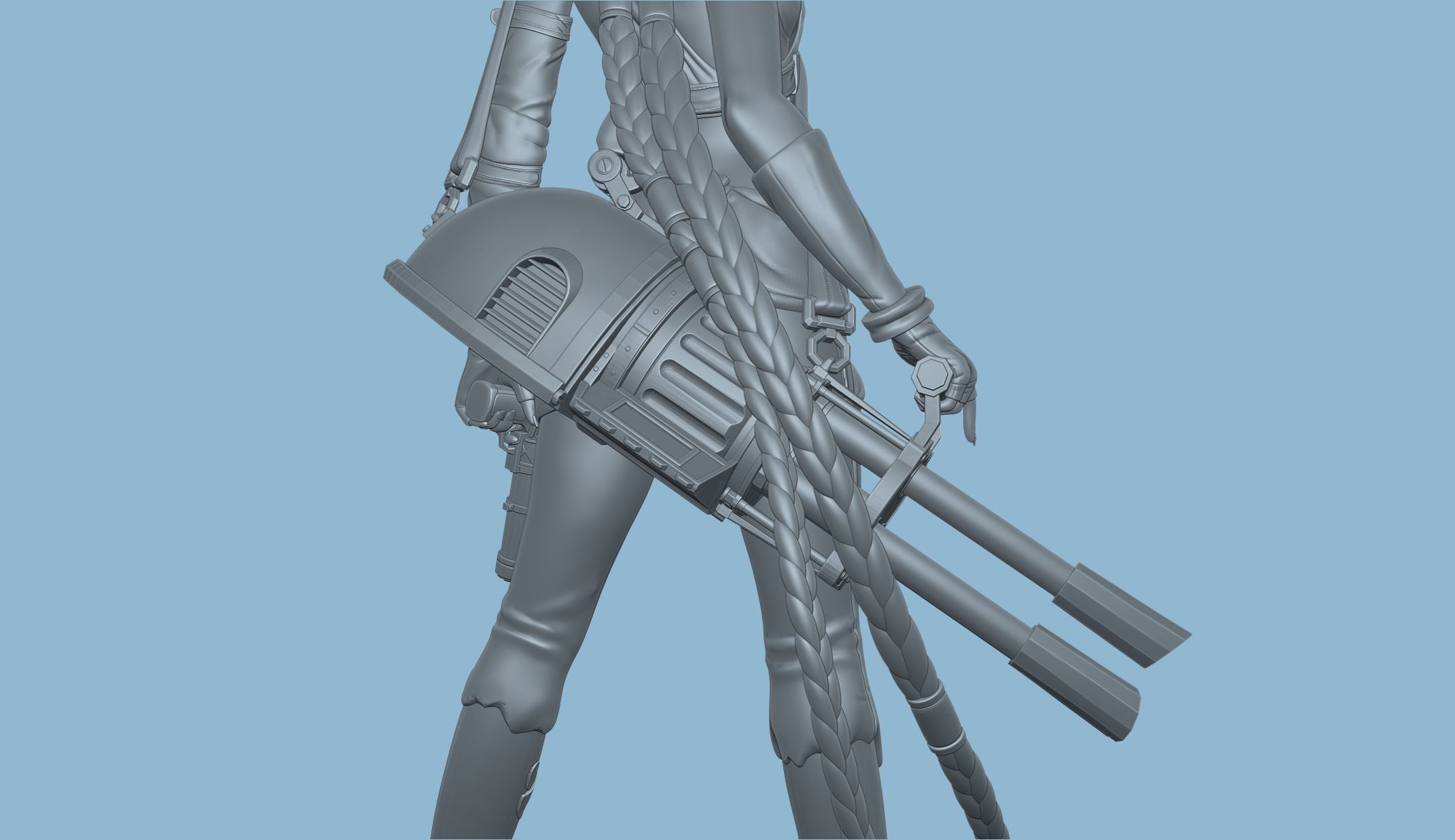Jinx Arcane League of Legends 3D print model_37