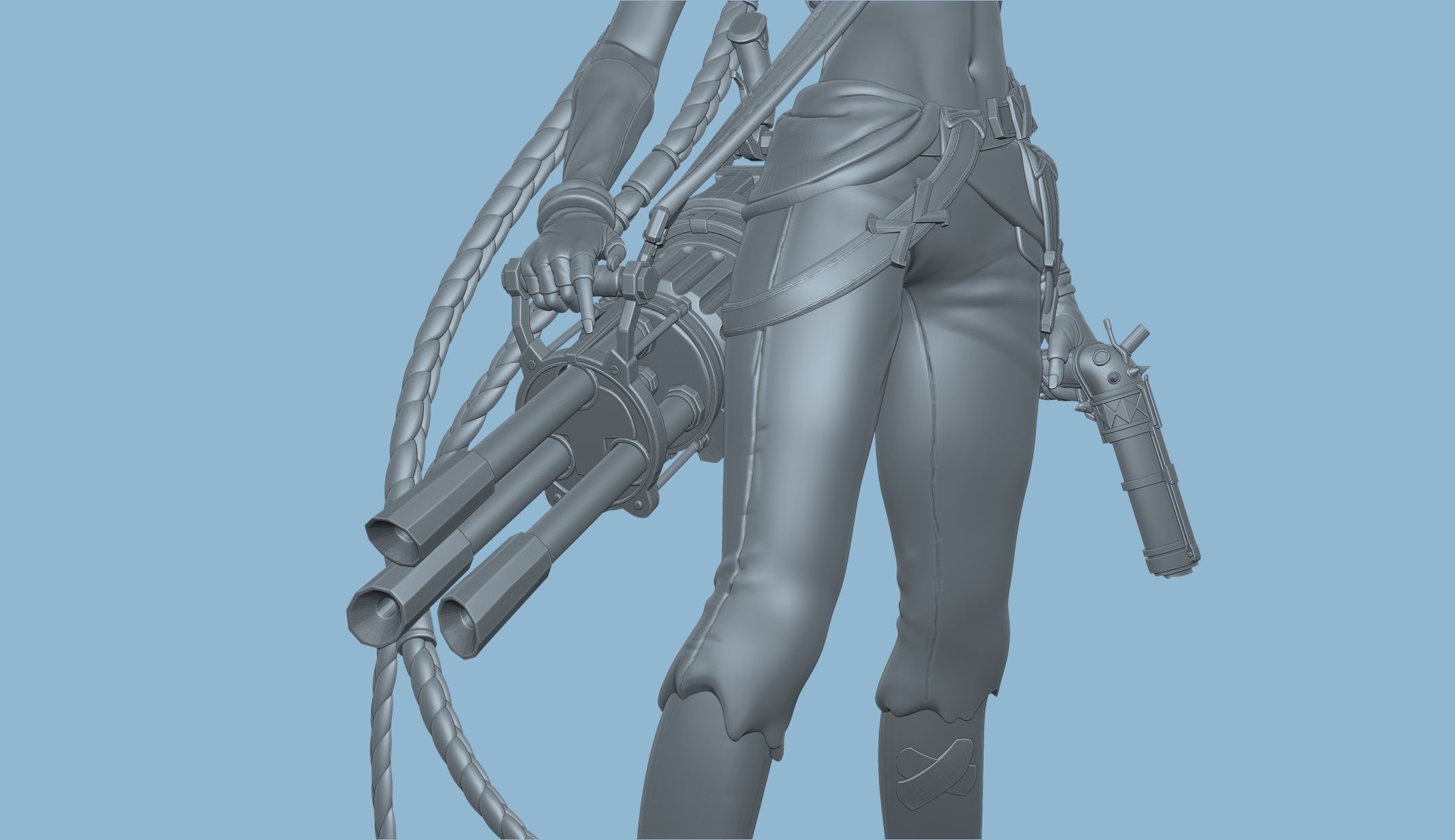 Jinx Arcane League of Legends 3D print model_31