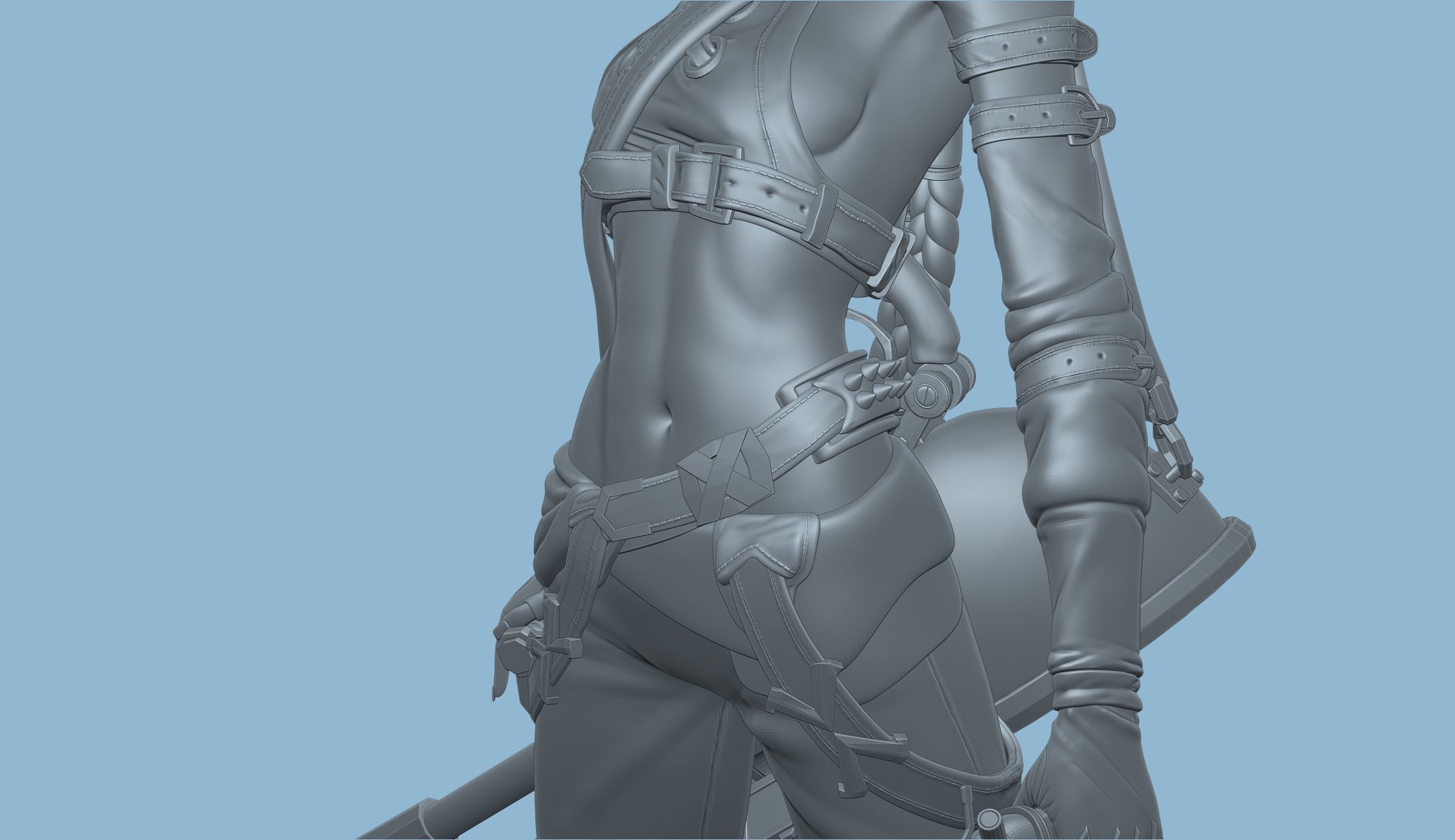 Jinx Arcane League of Legends 3D print model_33