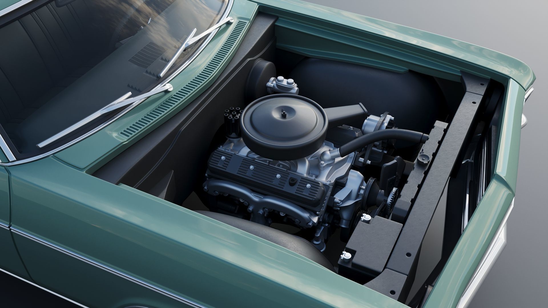 Chevrolet Impala Wagon 1966 3D print model_16