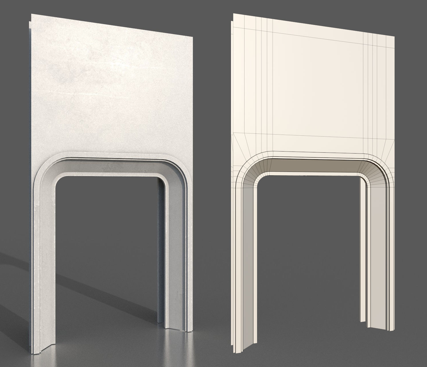 CloudCity Upper Corridors Asset Packs Low-poly 3D model_55