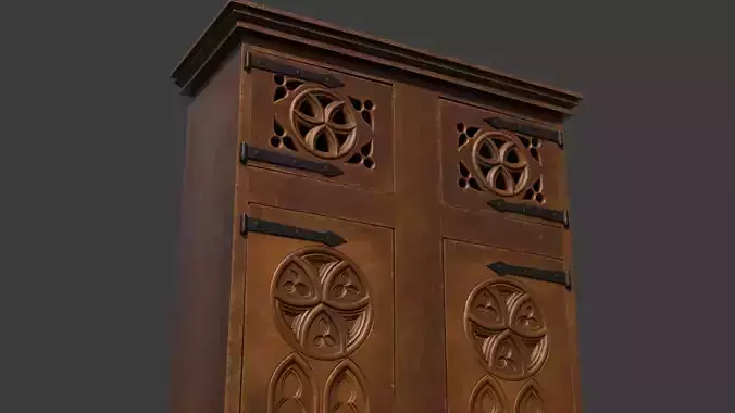 Medieval Gothic Wardrobe