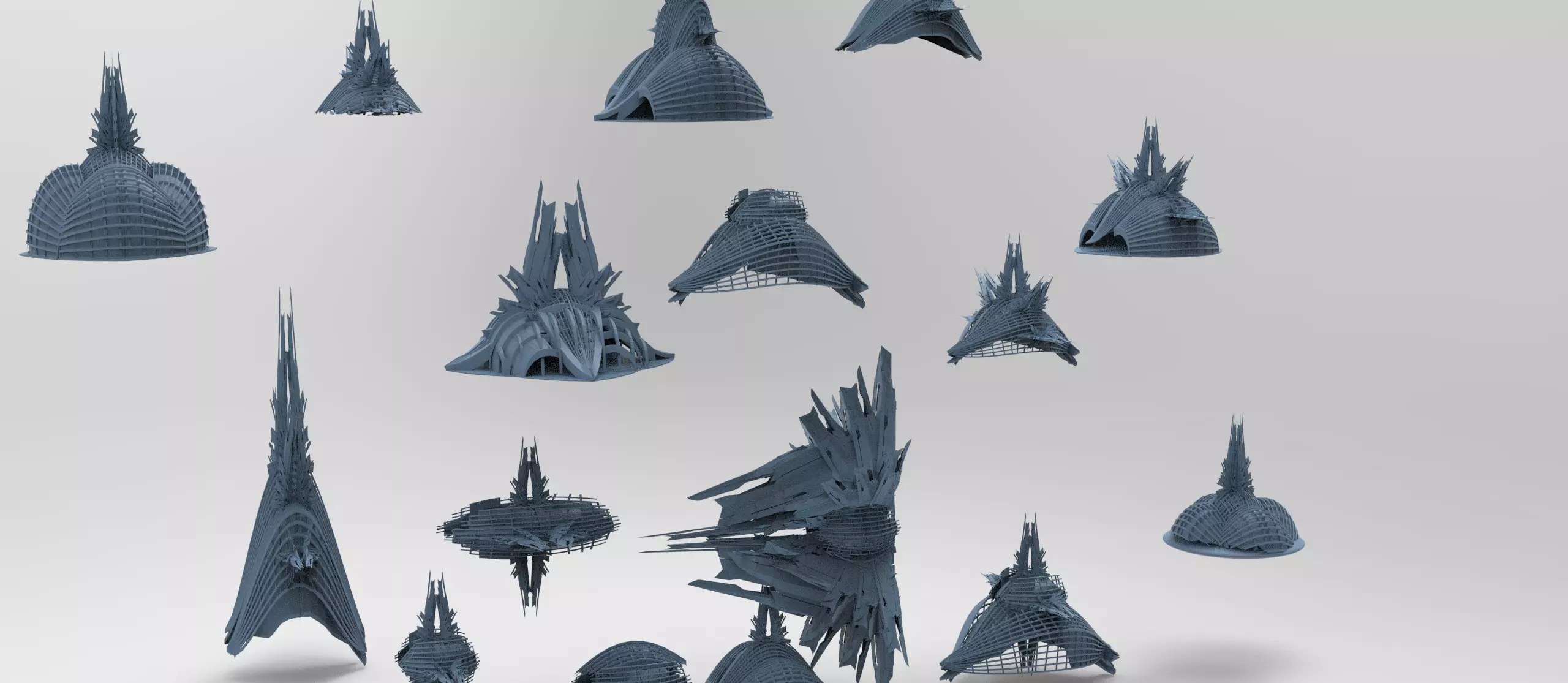 Scf fi Queens theatre dome collection  3D model_0