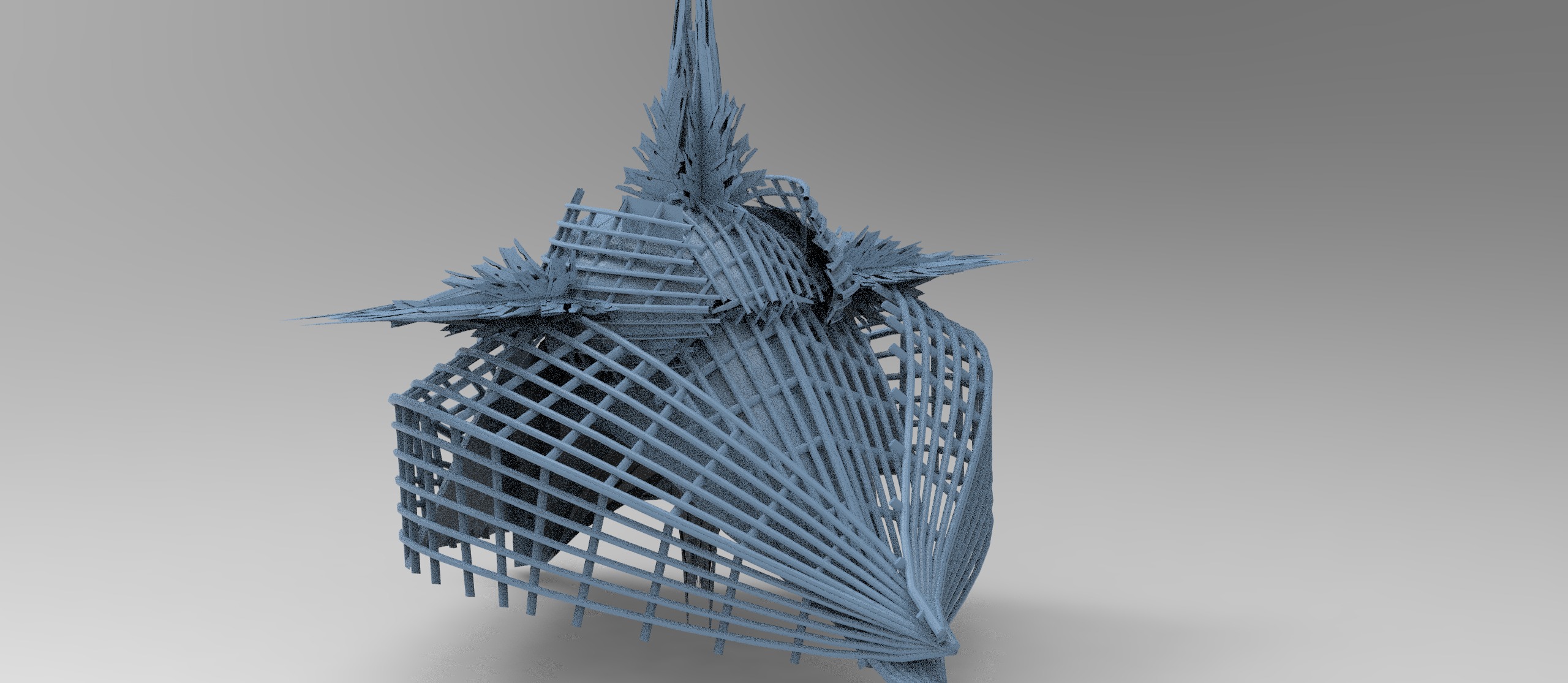 Scf fi Queens theatre dome collection  3D model_4