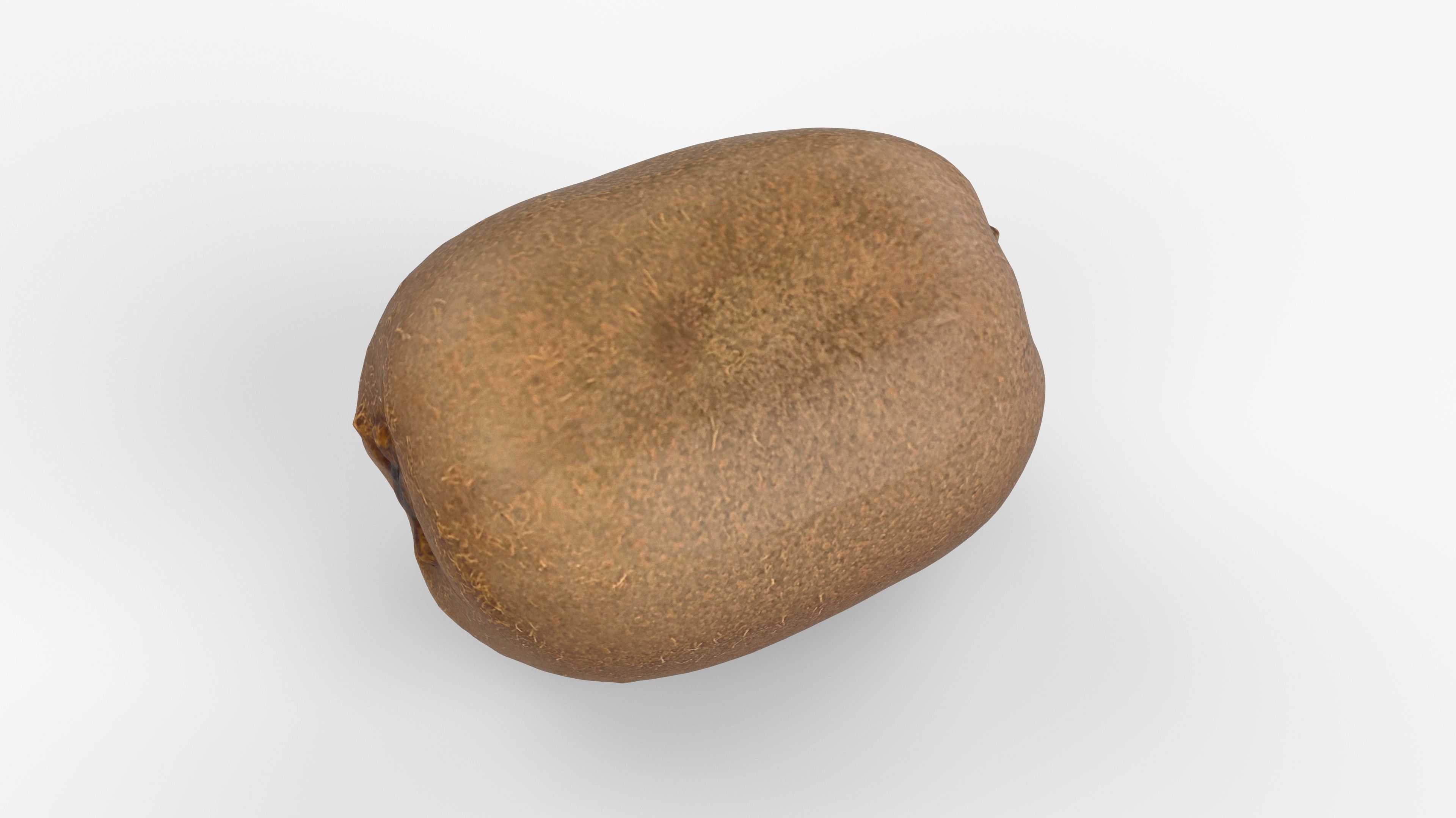 Photorealistic 3D scan of  kiwi Low-poly 3D model_9