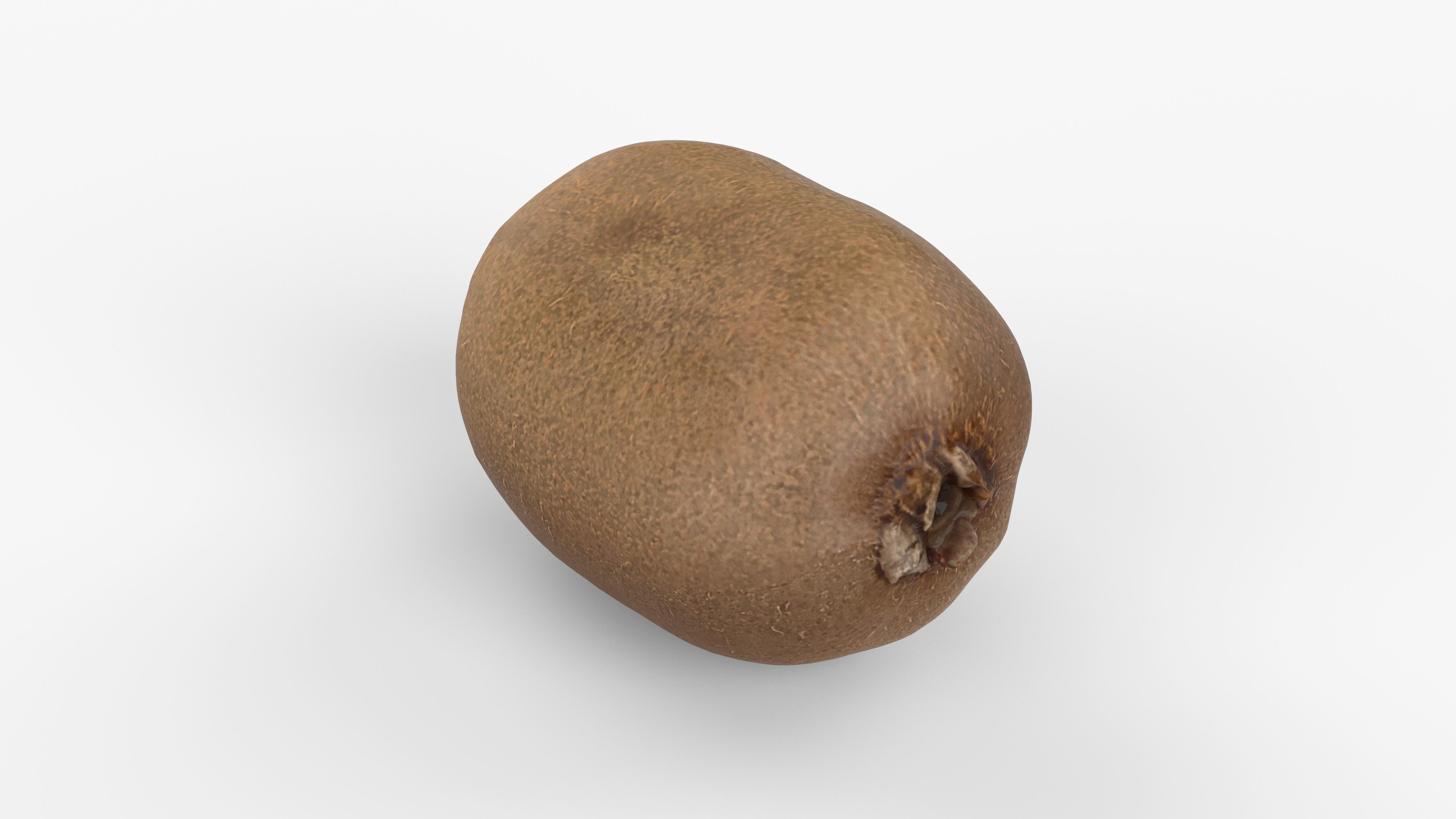 Photorealistic 3D scan of  kiwi Low-poly 3D model_8