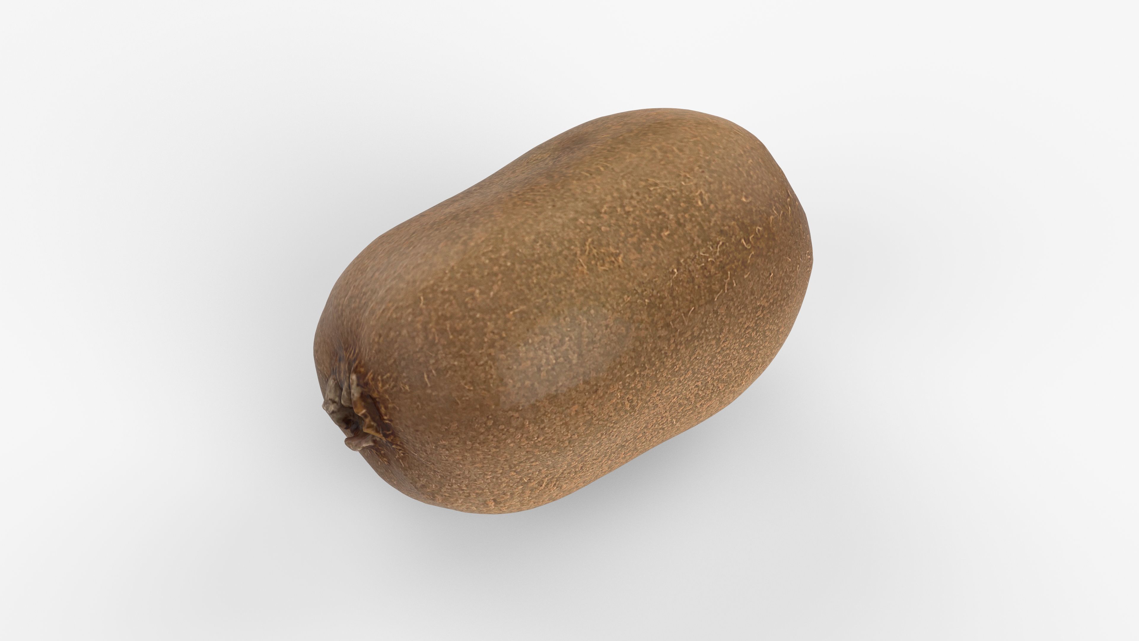 Photorealistic 3D scan of  kiwi Low-poly 3D model_7