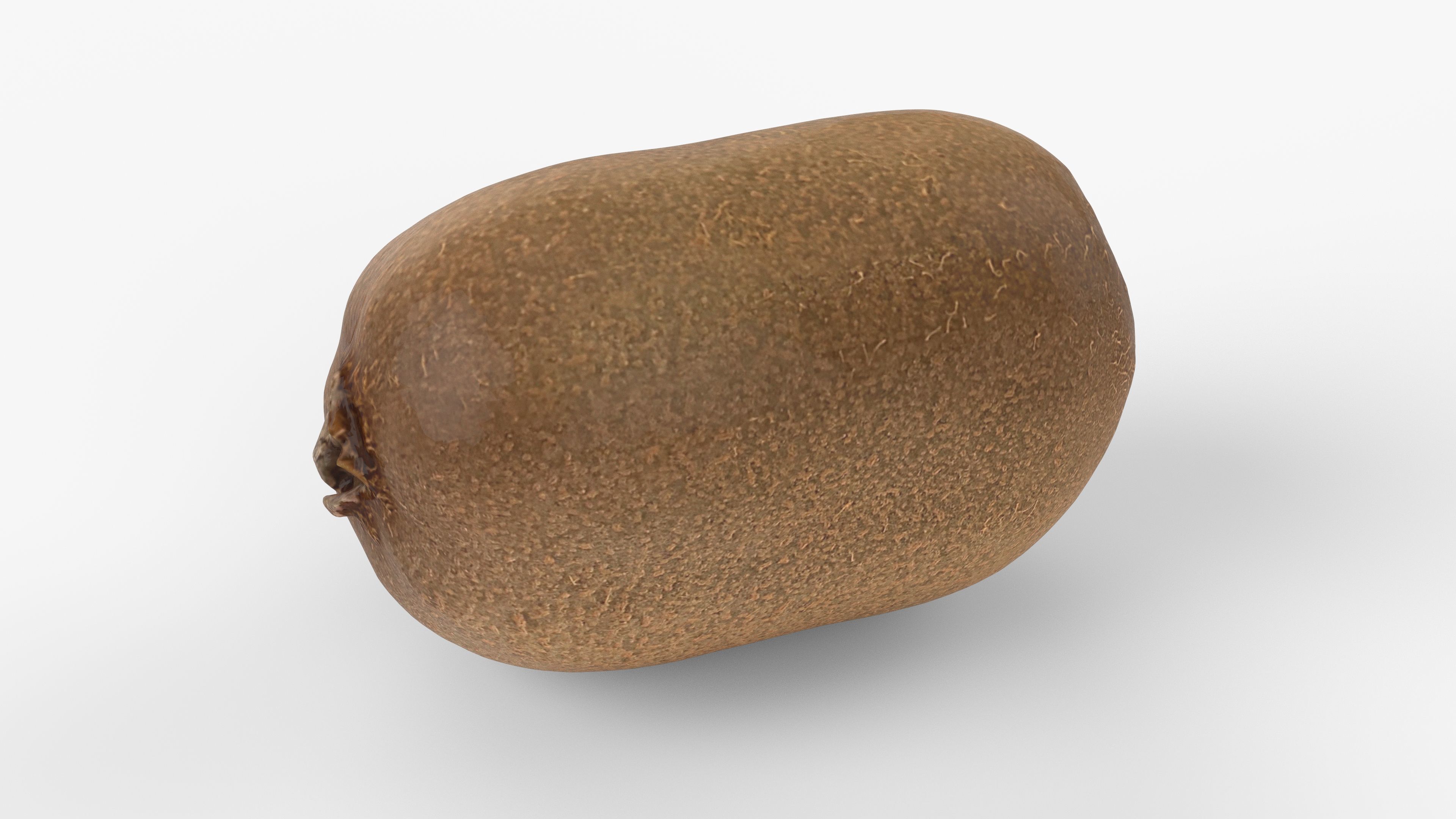 Photorealistic 3D scan of  kiwi Low-poly 3D model_1