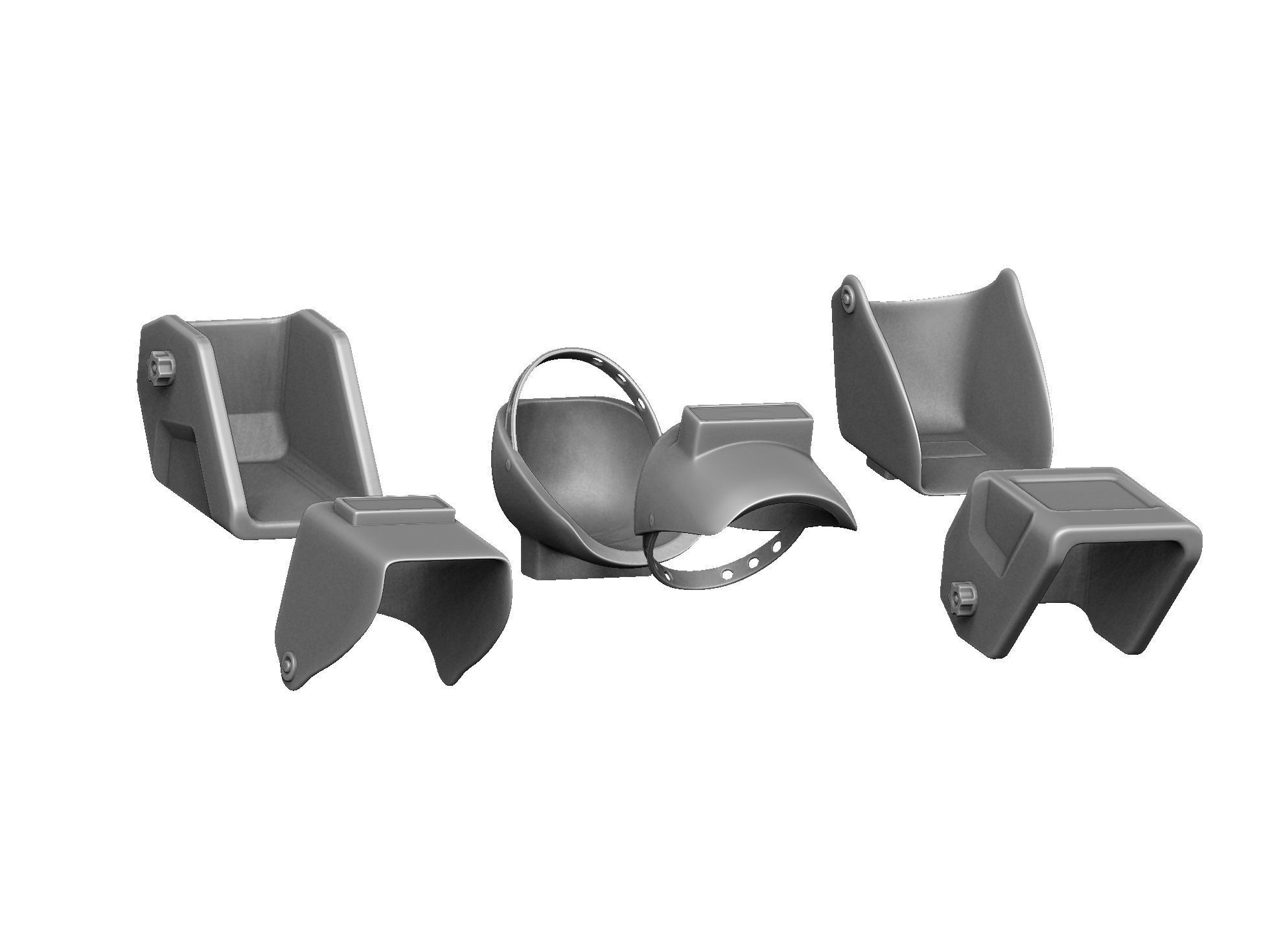 Welders and masks for 3D printing STL 3D print model_21