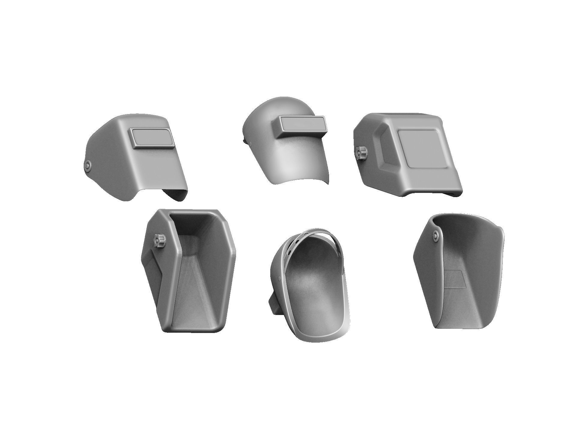 Welders and masks for 3D printing STL 3D print model_13