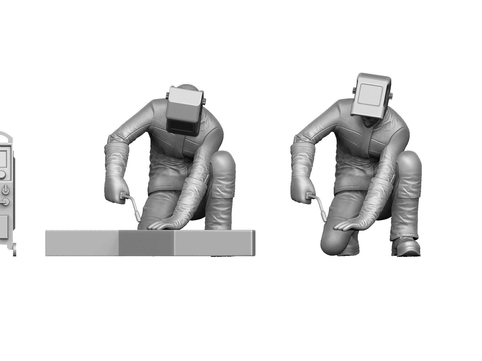 Welders and masks for 3D printing STL 3D print model_24