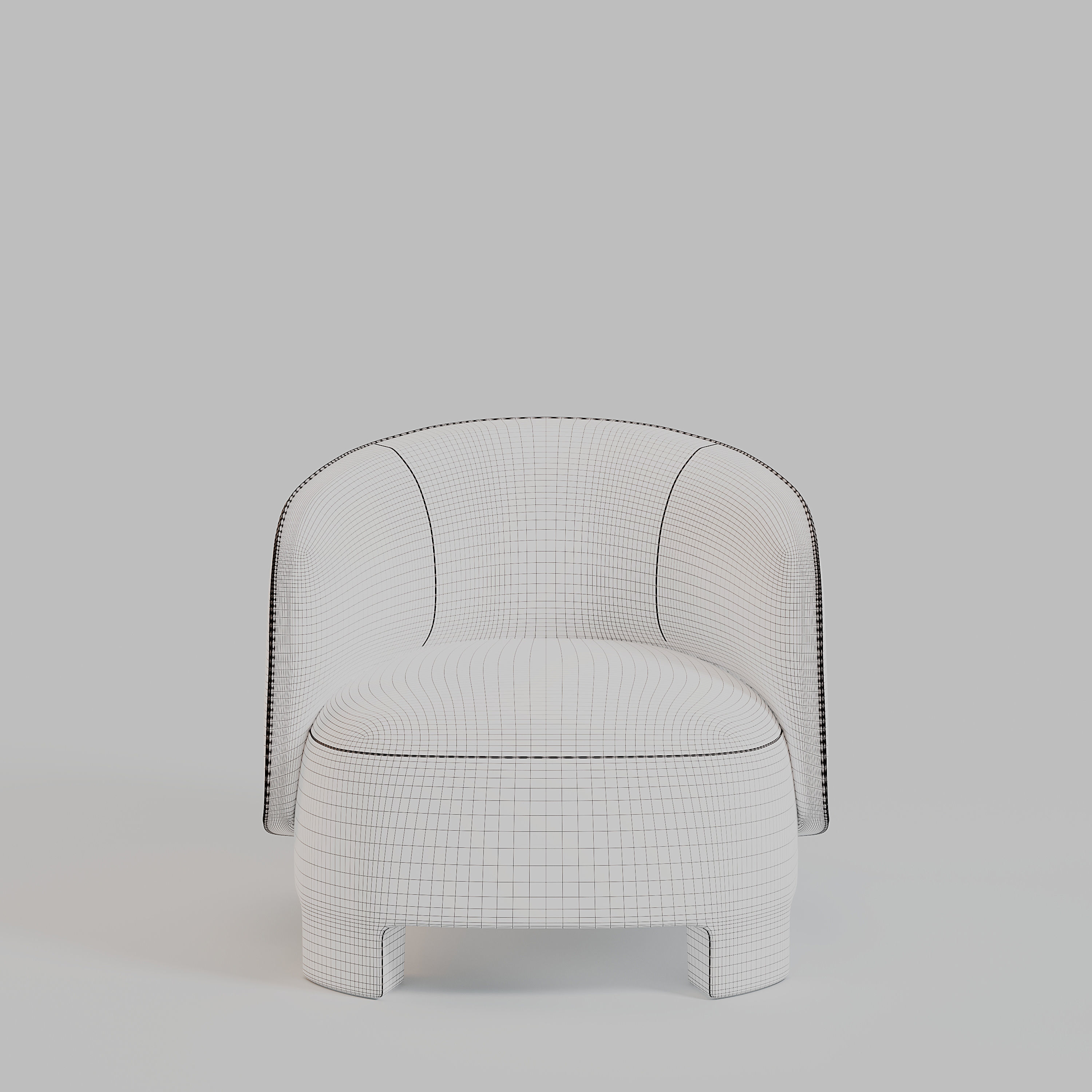 TARU SOFA SET by Designer Sebastian Herkner 3D model_10
