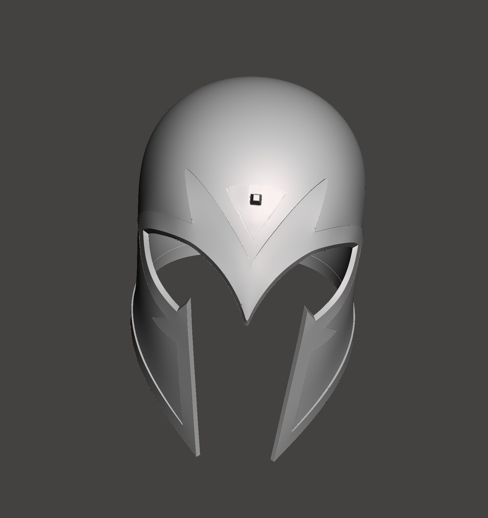 Magneto Helmet 3d model stl print ready 3D print model_3