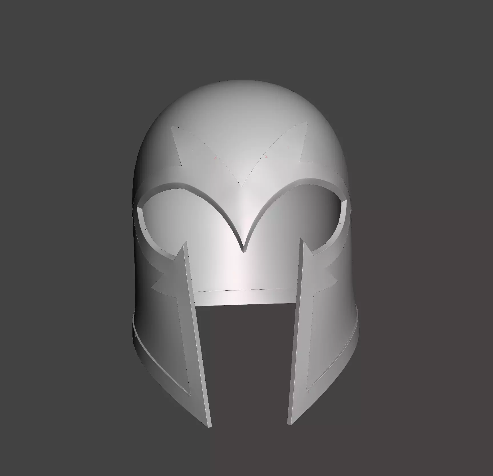 Magneto Helmet 3d model stl print ready 3D print model_0