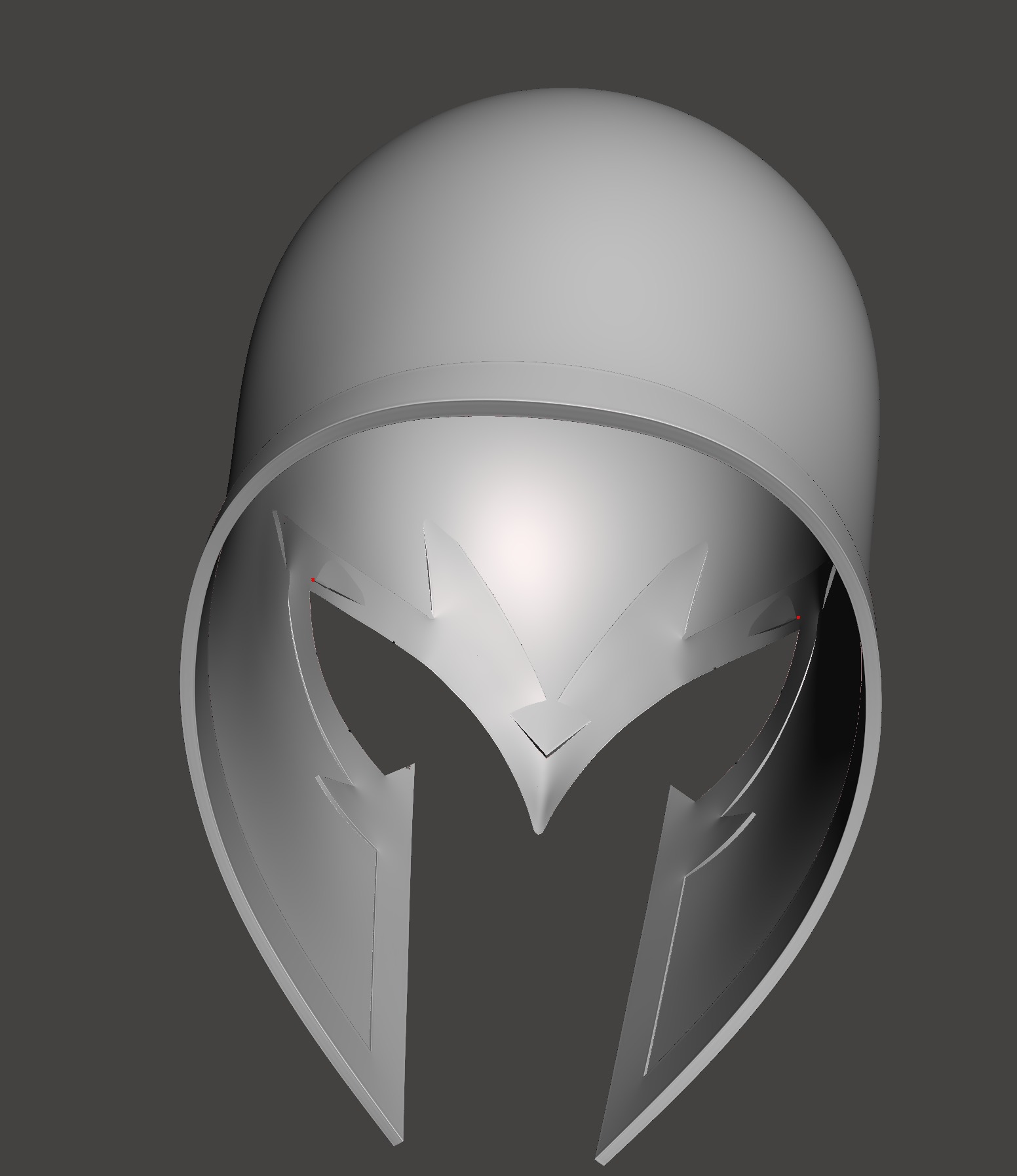 Magneto Helmet 3d model stl print ready 3D print model_2