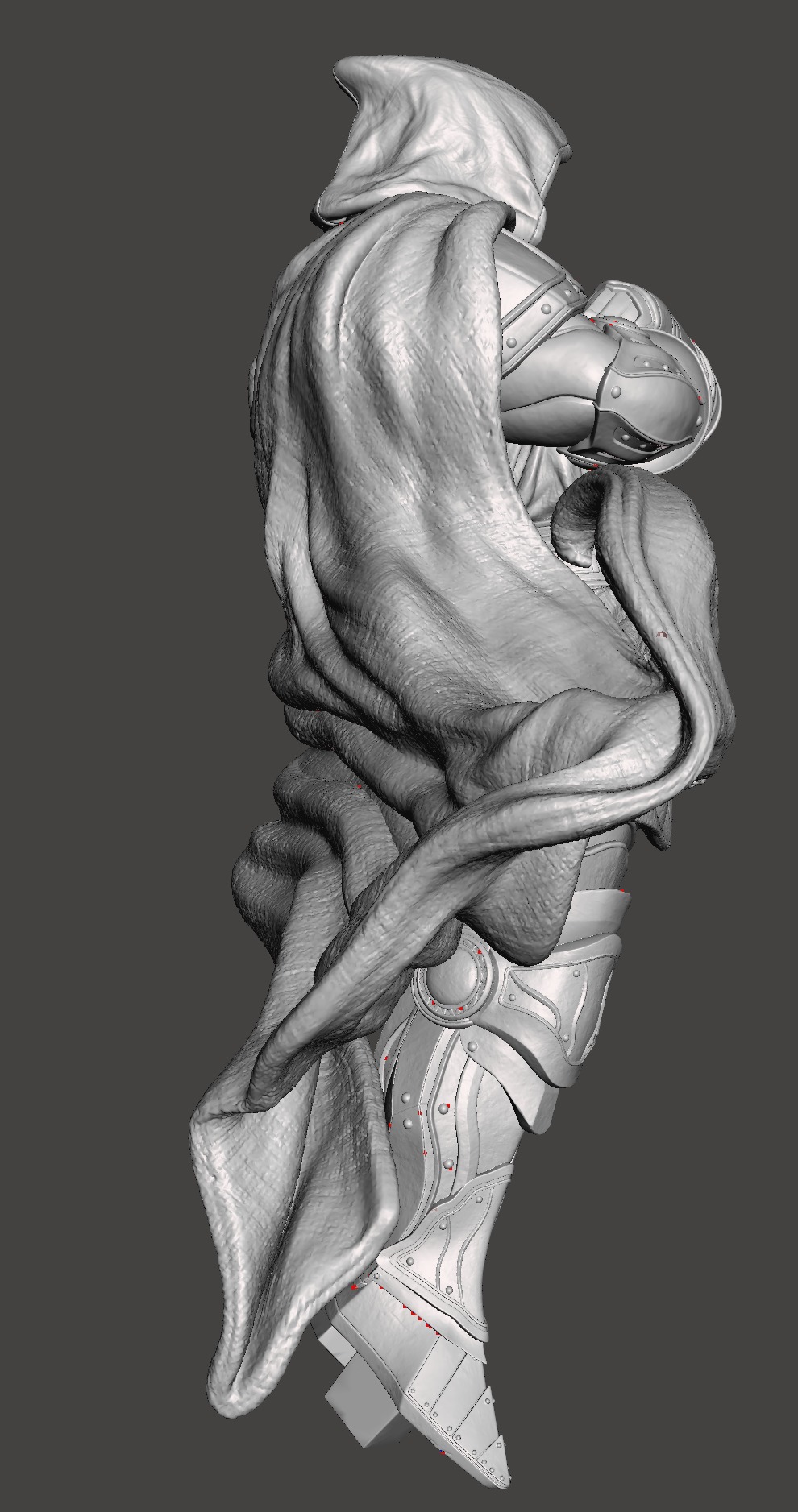 dr doom 3d model 3d print ready stl with base 3D print model_4