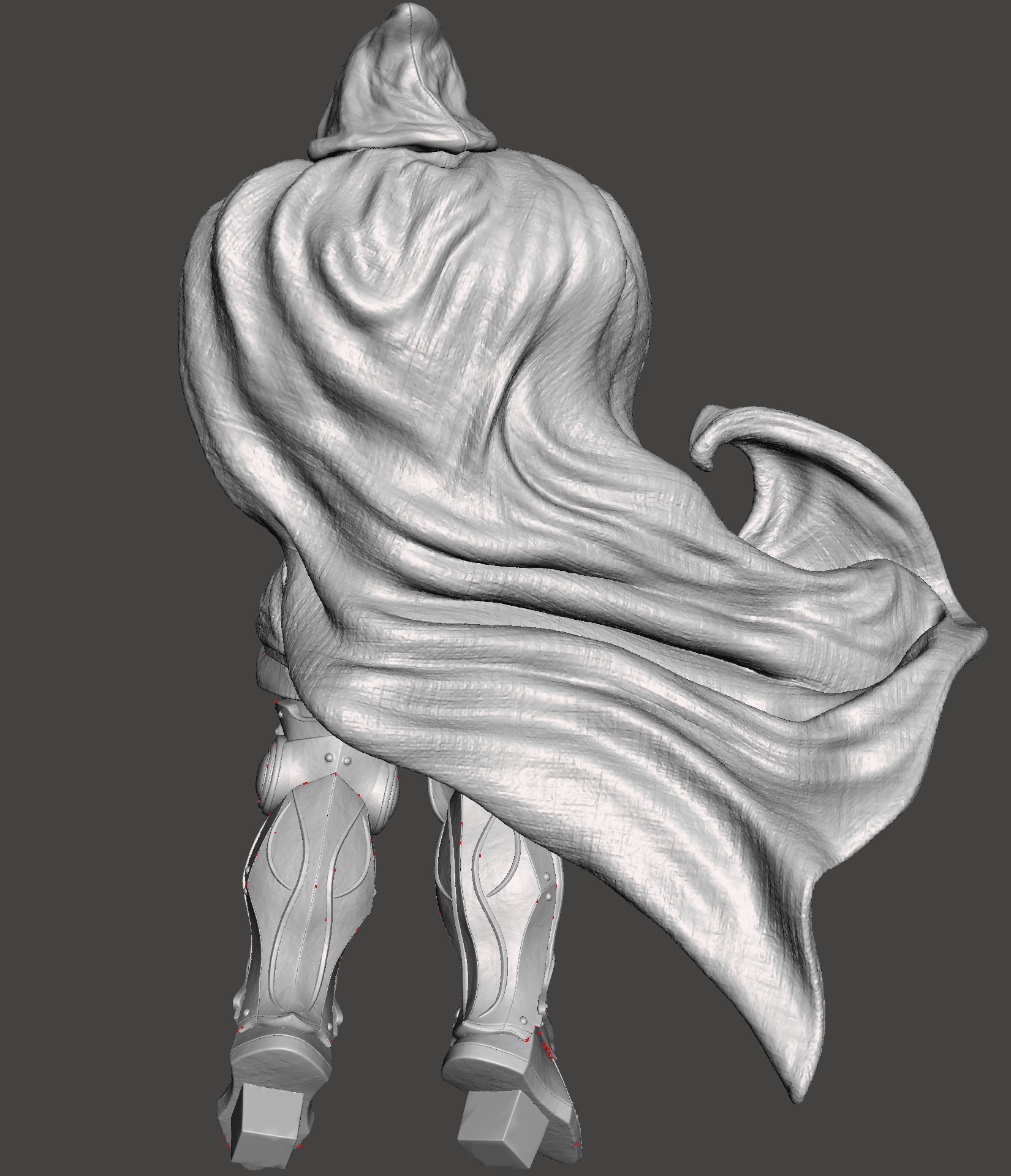 dr doom 3d model 3d print ready stl with base 3D print model_3