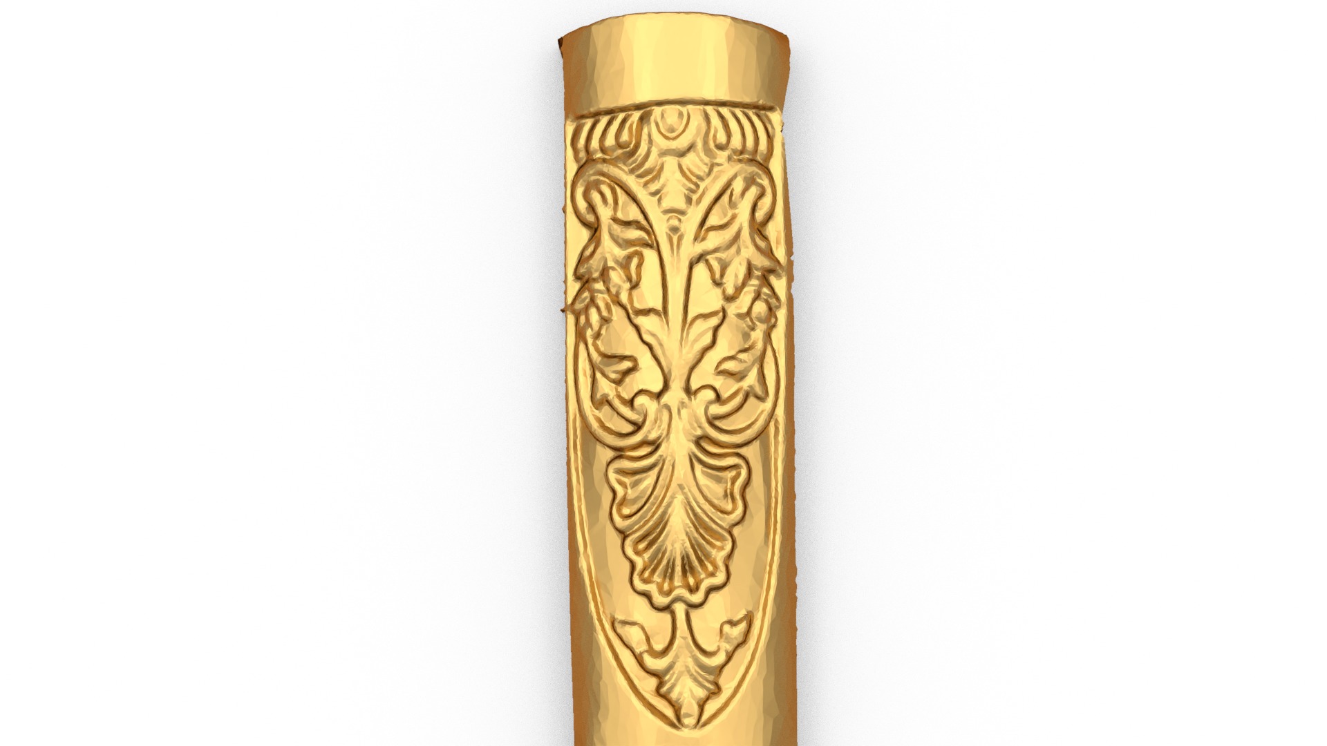 Classic decor ornament carved 02 3D model_1