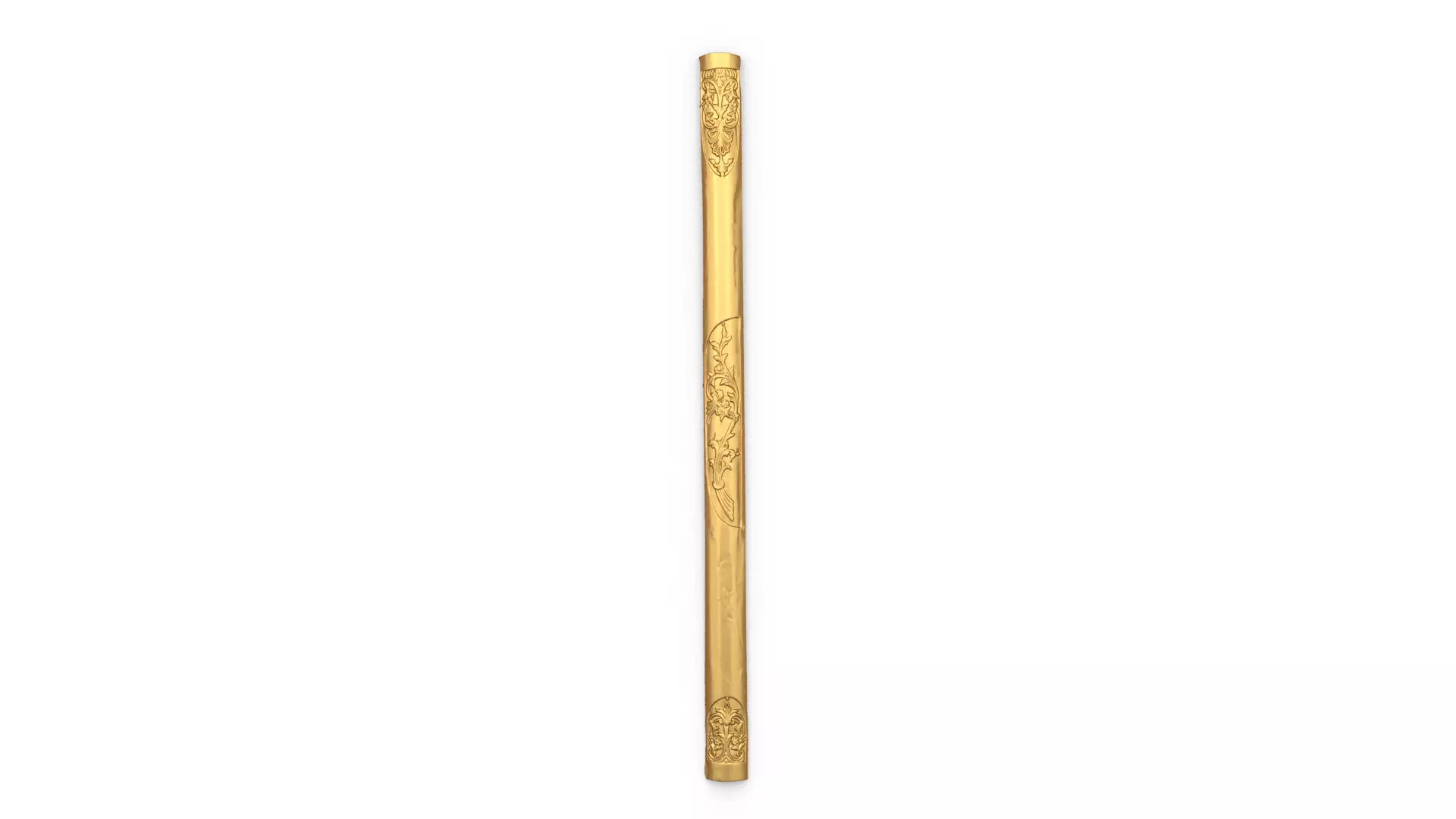 Classic decor ornament carved 02 3D model_0