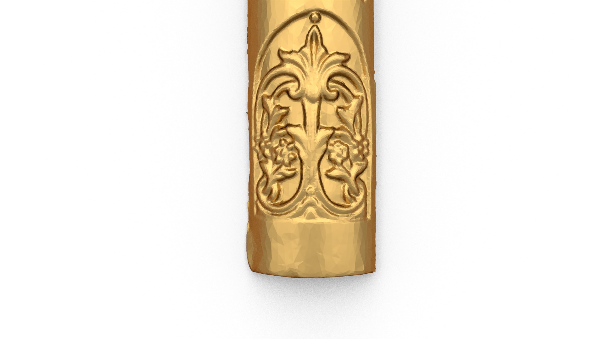 Classic decor ornament carved 02 3D model_4