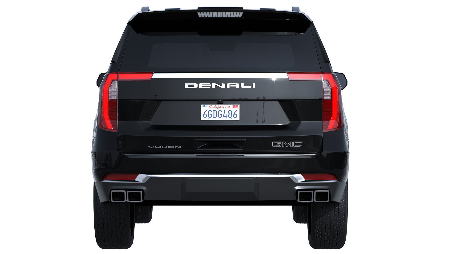 GMC Yukon Denali 2025 3D model_4