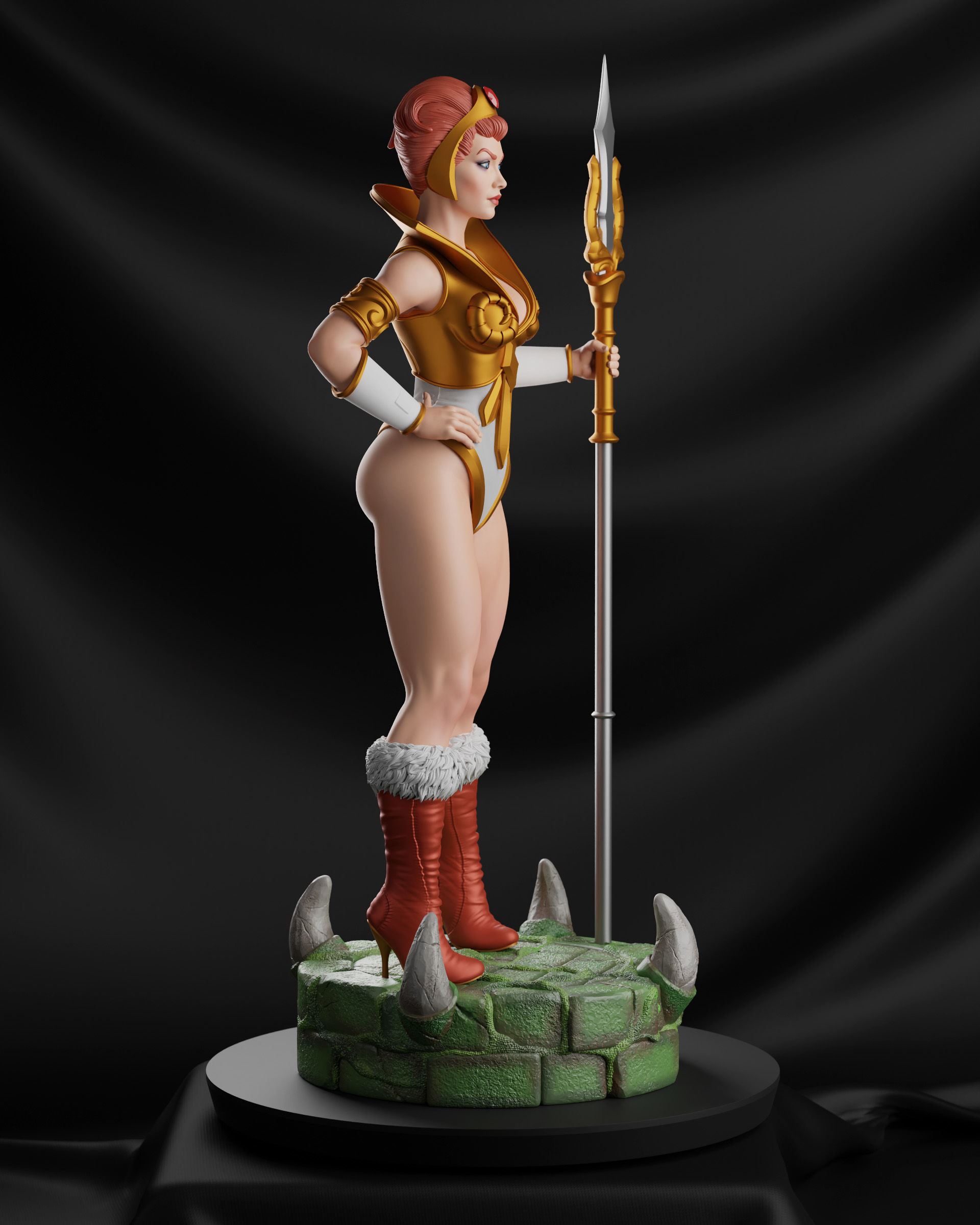 Teela 3D print model_1