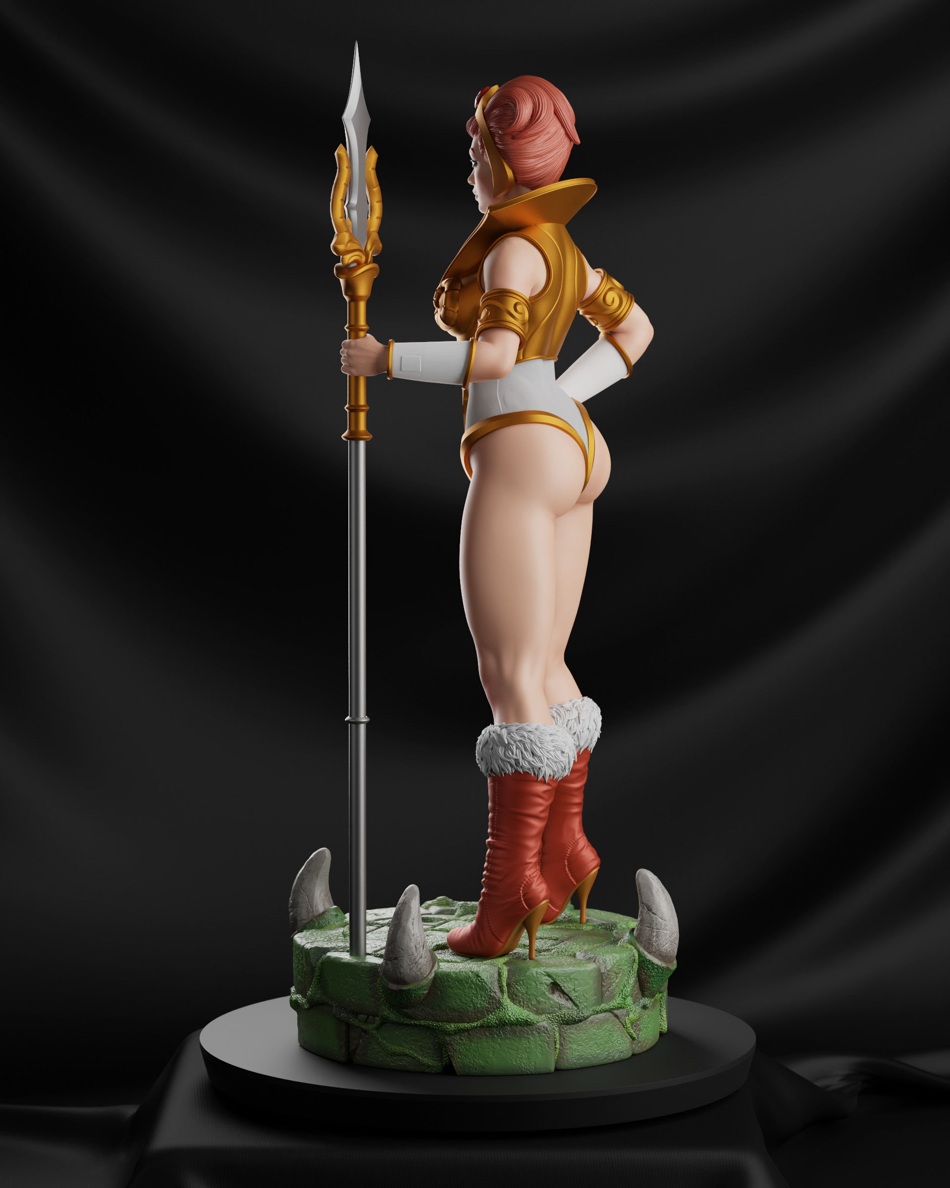 Teela 3D print model_3