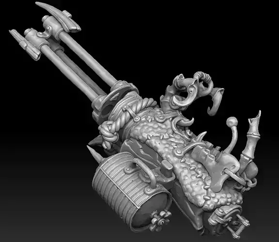 Desert minigun 3d print