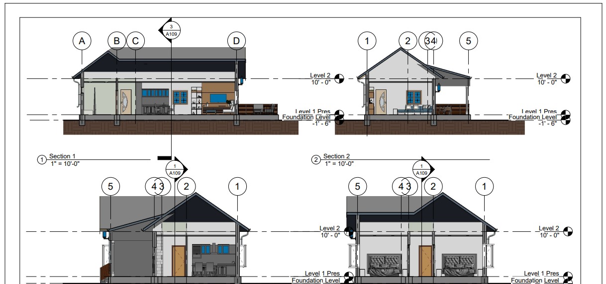 Two bedrooms small House model  3D model_12