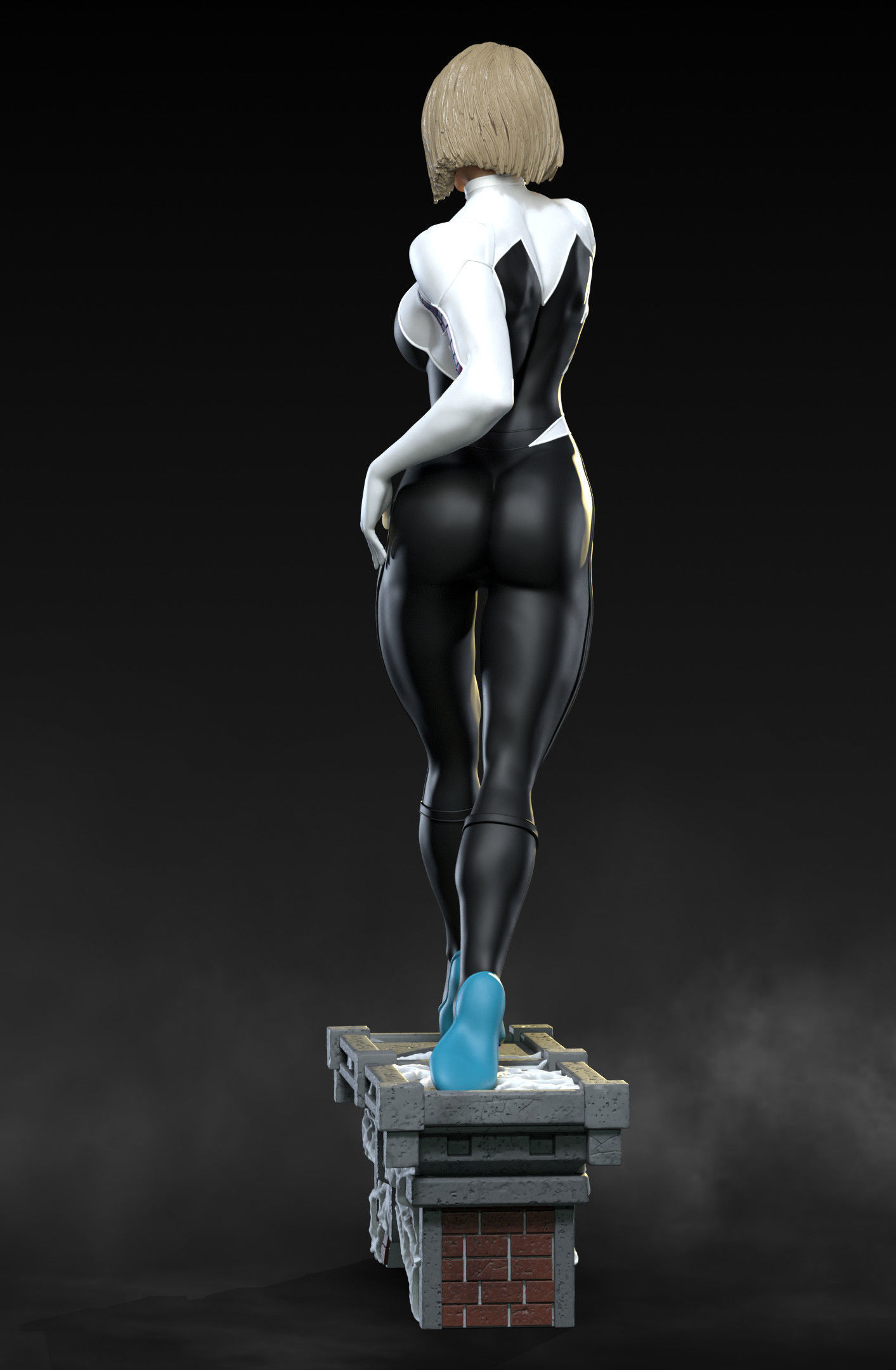 Spider Gwen 3D print model_1