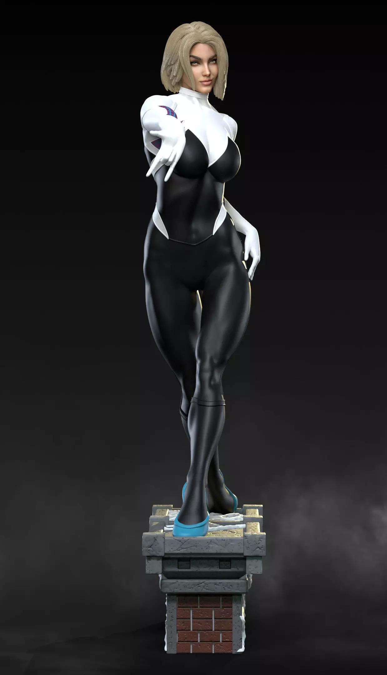 Spider Gwen 3D print model_0