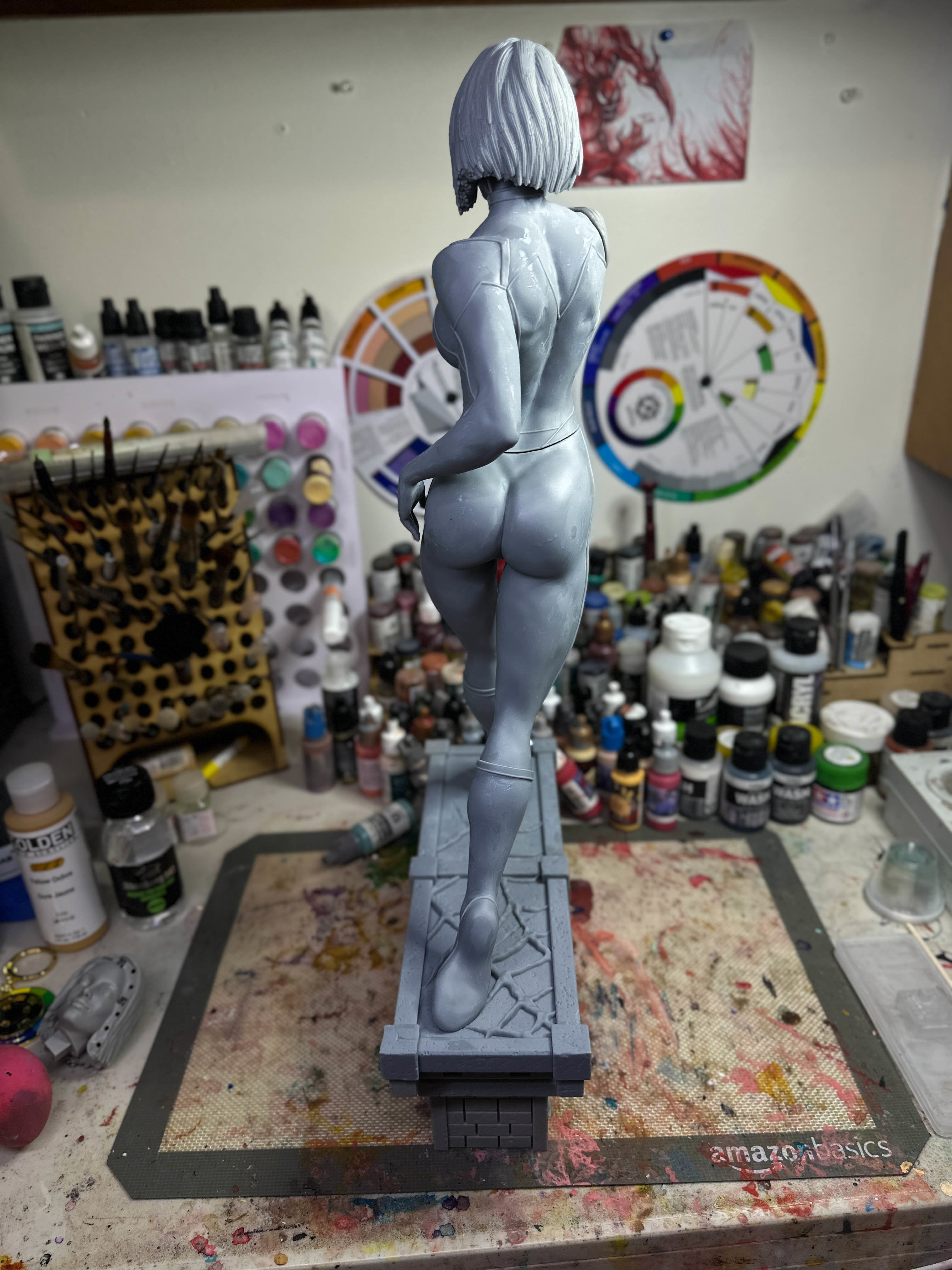 Spider Gwen 3D print model_12