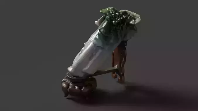 Chinese  jadelite cabbage 